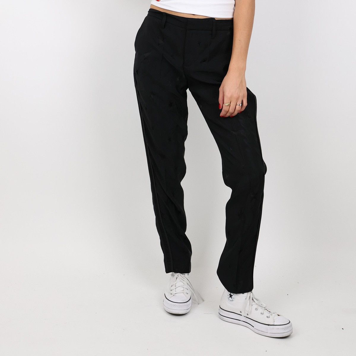 Zadig & Voltaire Zadig & Voltaire Pomelo Star Deluxe woman’s pants black Size 27" / US 4 / IT 40 - 1 Thumbnail