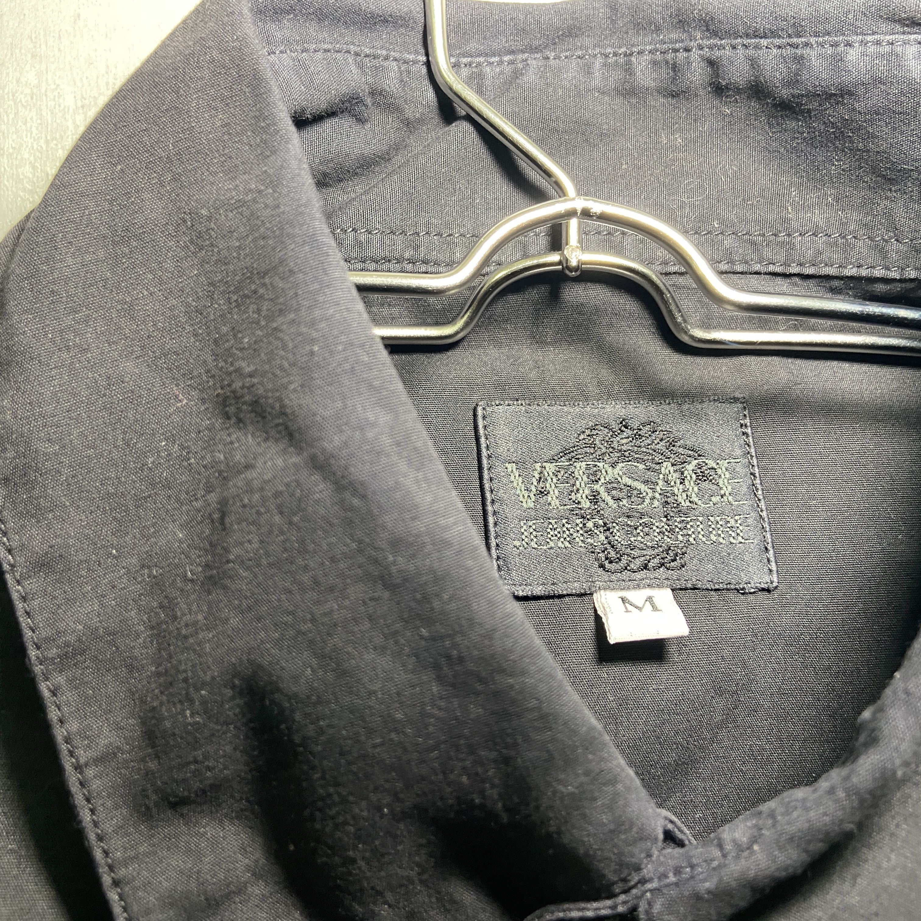 Versace VERSACE JEANS SIGNATURE MEDUSA BUTTON SHIRT Size US XL / EU 56 / 4 - 2 Thumbnail