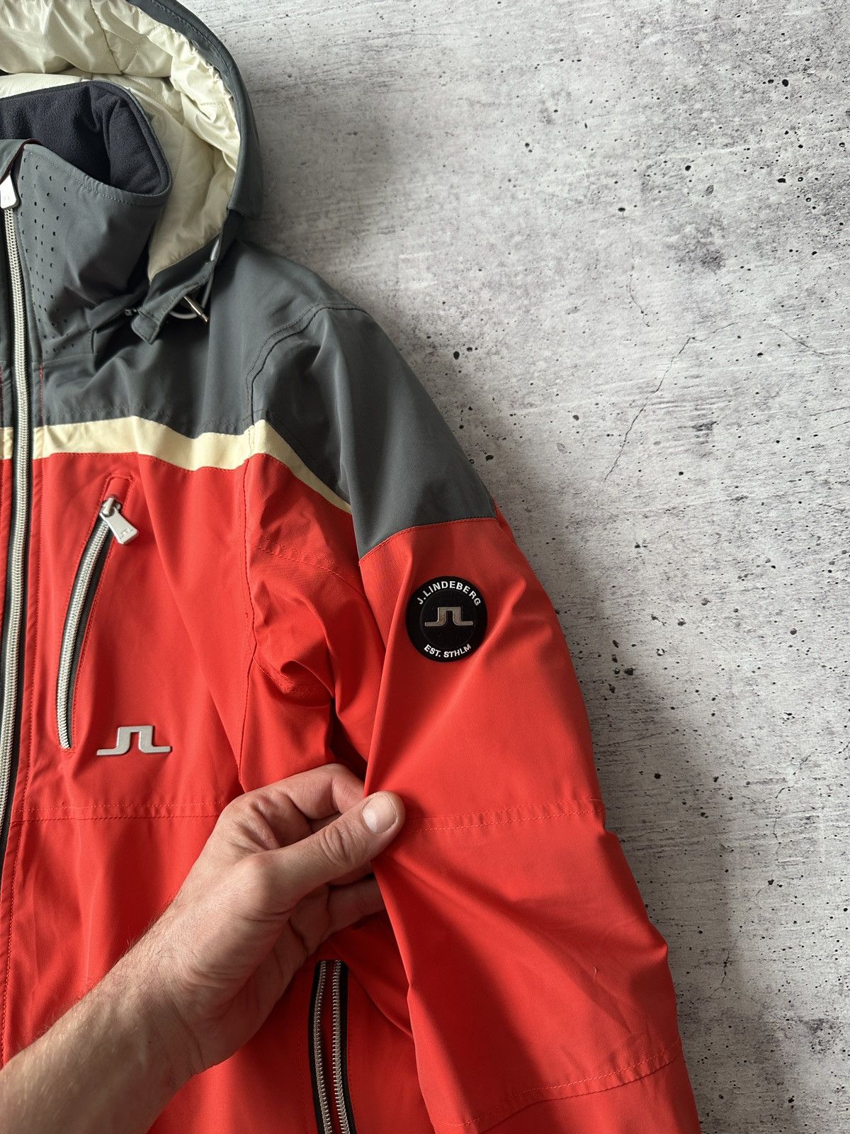 J.Lindeberg J.Lindeberg Ski Jacket Mens M Red Dermizax EV Snowboarding Size US M / EU 48-50 / 2 - 12 Thumbnail