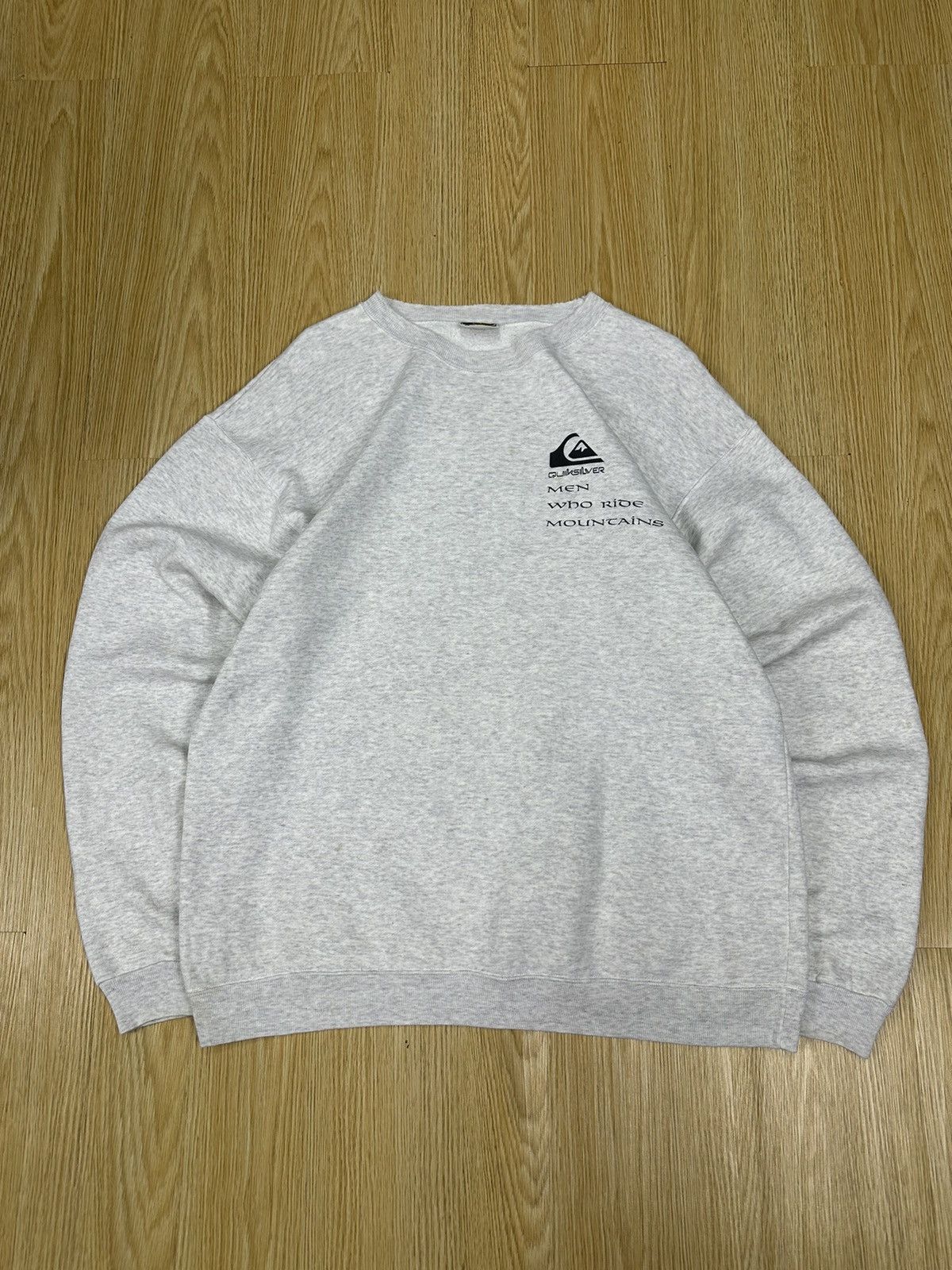 Quiksilver Vintage Quiksilver Men Who Ride Mountains Crewneck Z229 Size US XL / EU 56 / 4 - 3 Thumbnail