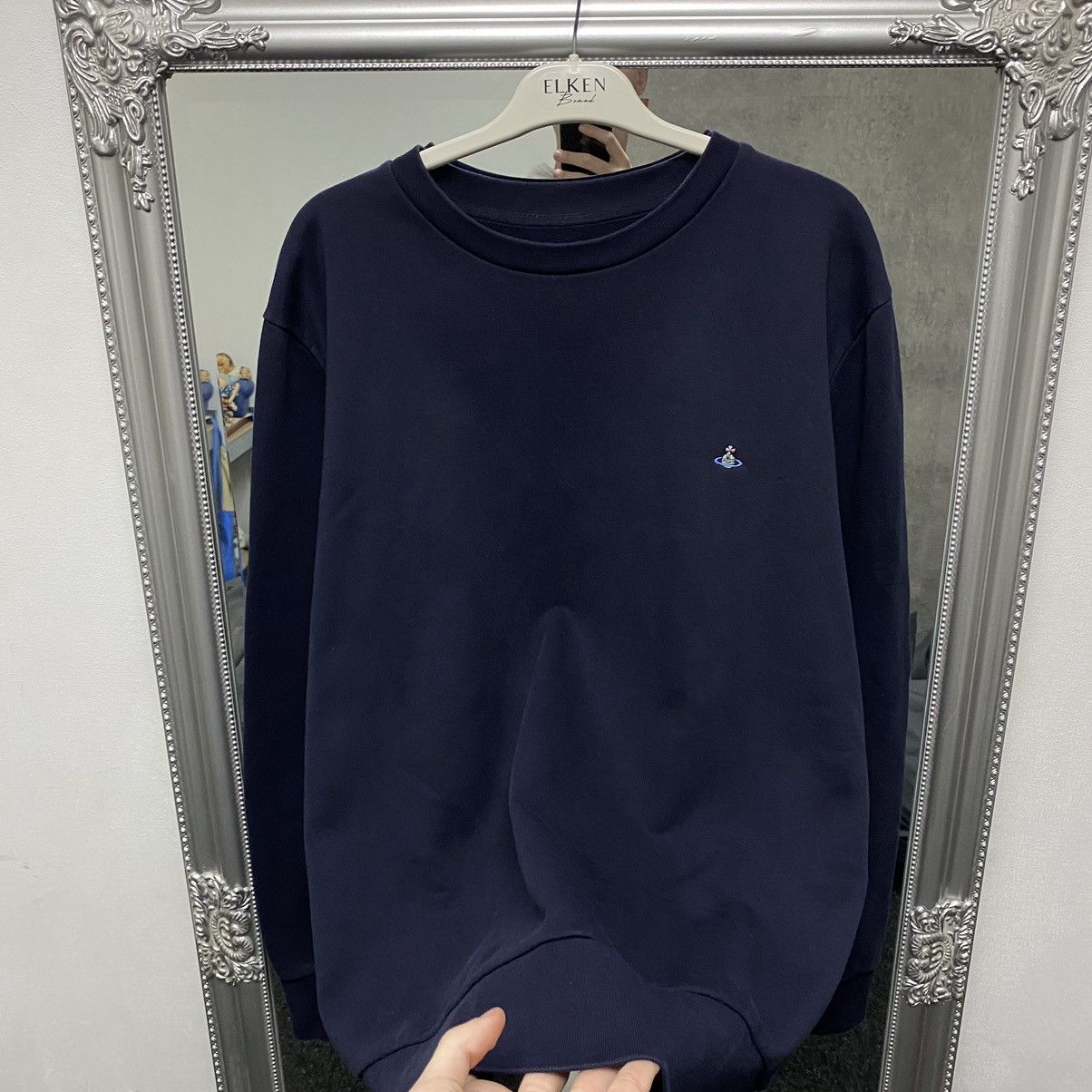 Vivienne Westwood Vintage Vivienne Westwood Sweatshirt Orb Logo Basic Pullover Size US XL / EU 56 / 4 - 3 Thumbnail