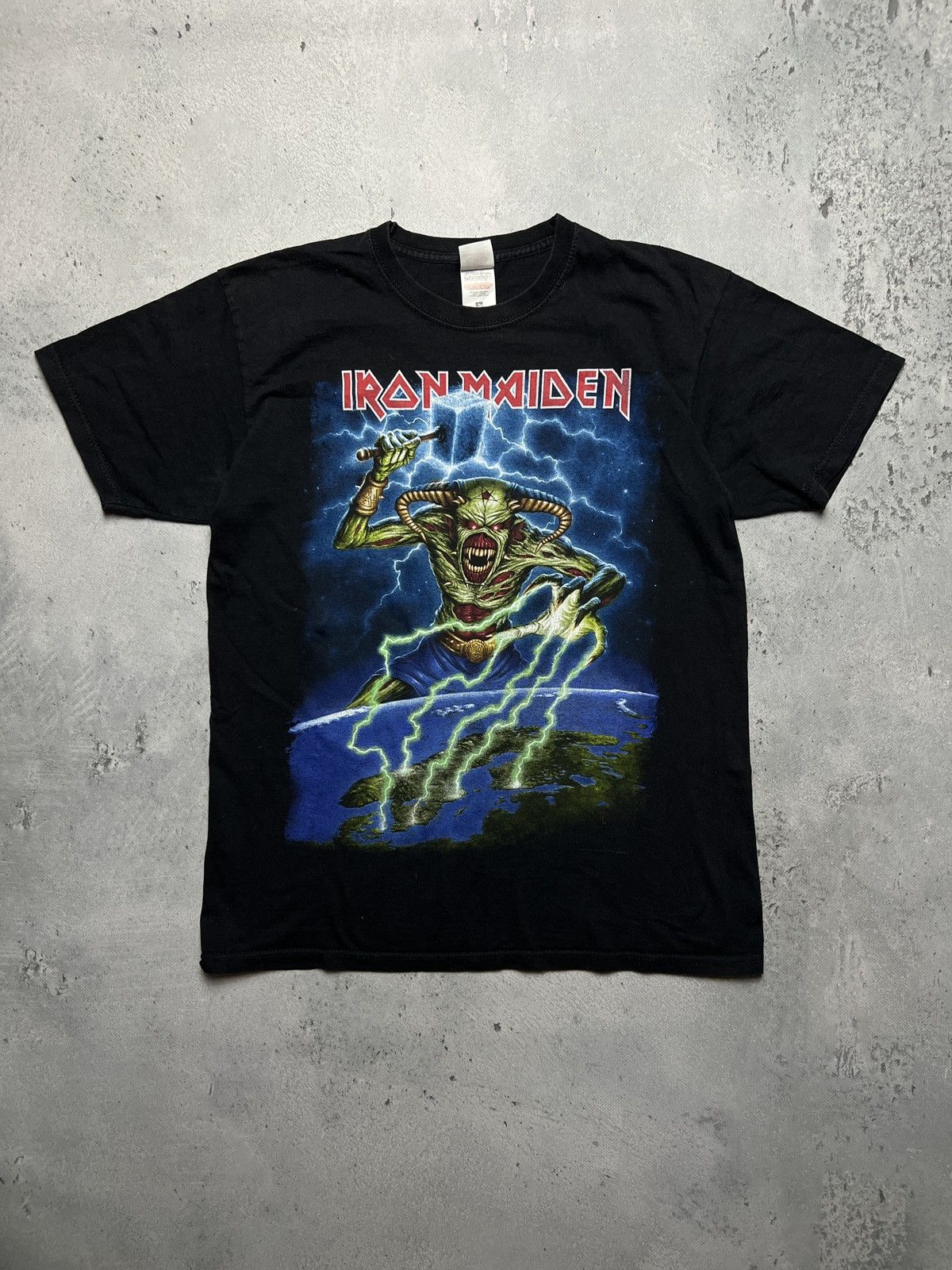 Iron Maiden Legacy Of The Beast Tour Concert Promo Rare Tee