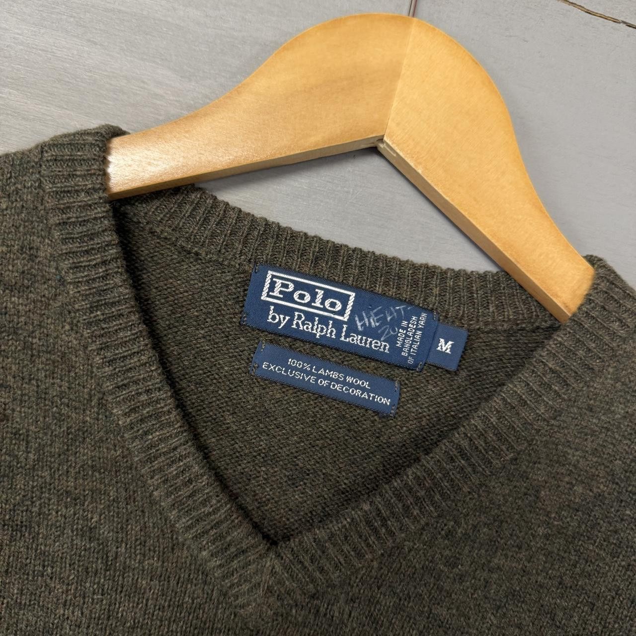 Polo Ralph Lauren Vintage Polo Ralph Lauren 100% Lambs Wool Sweater Medium Size US M / EU 48-50 / 2 - 7 Thumbnail