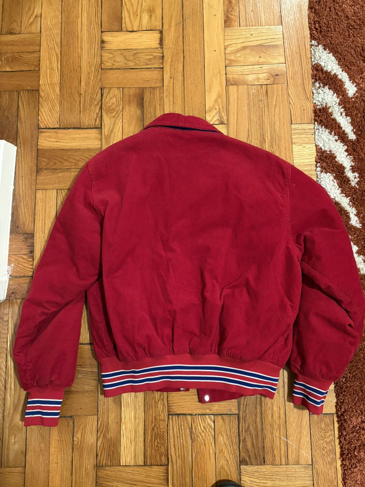Vintage Vintage Corduroy Varsity Jacket Size US L / EU 52-54 / 3 - 5 Thumbnail