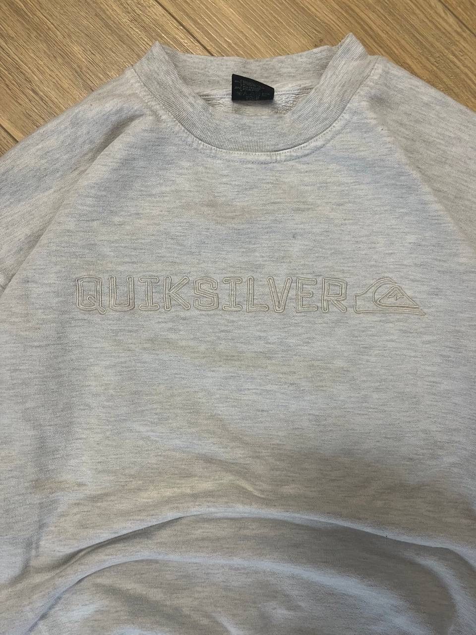 Japanese Brand × Vintage Quicksilver vintage distressed sweatshirt diesel style Size US XL / EU 56 / 4 - 4 Thumbnail