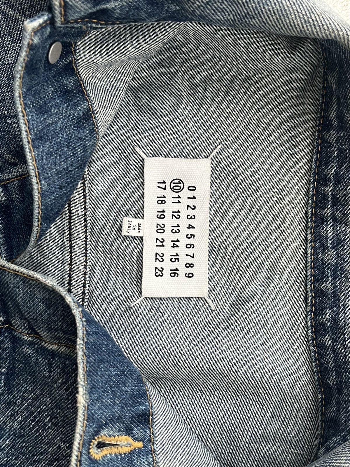 Maison Margiela Maison Margiela Denim Jacket Size US S / EU 44-46 / 1 - 3 Thumbnail
