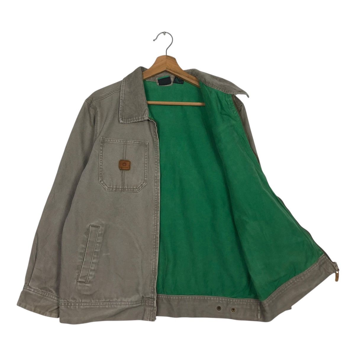Vintage 🔥VINTAGE DETROIT DUCK CANVAS CHORE WORK JACKET JOHN DEERE Size US L / EU 52-54 / 3 - 13 Thumbnail