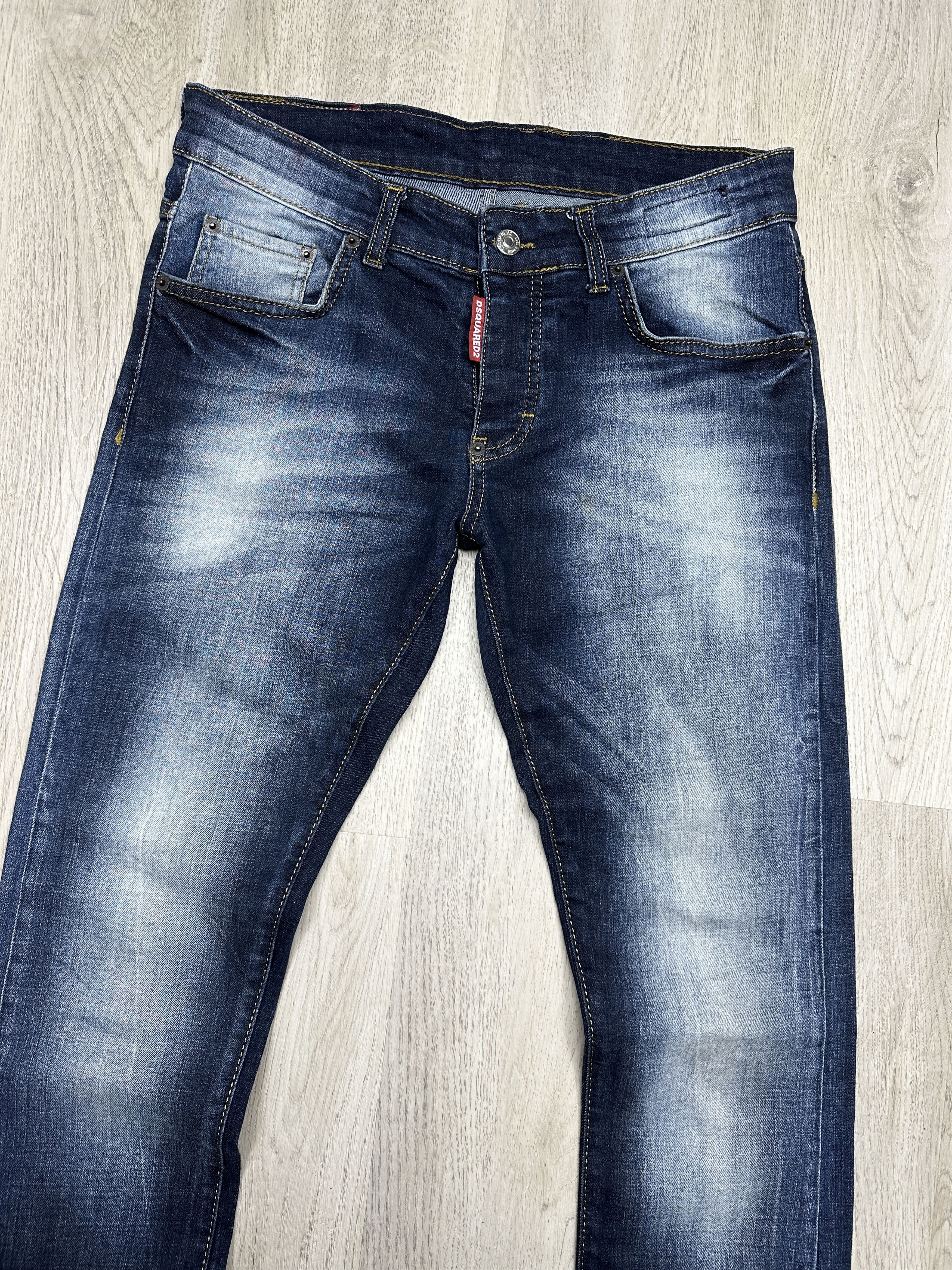 Dsquared2 Dsquared2 Slim Jean Mens Denim Pants Jeans Size US 28 / EU 44 - 2 Thumbnail