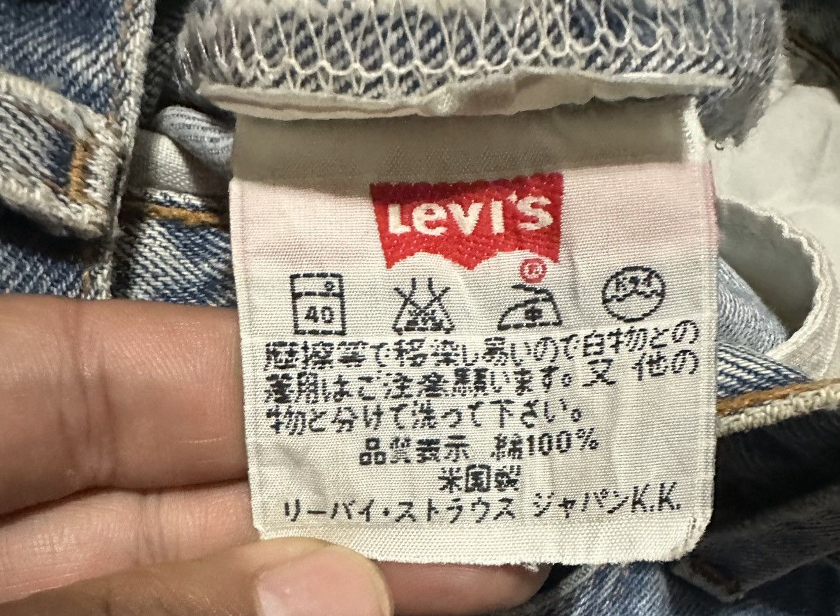 Levi's Vintage 90s Levis 501 Straight Leg Jeans Size US 28 / EU 44 - 11 Thumbnail