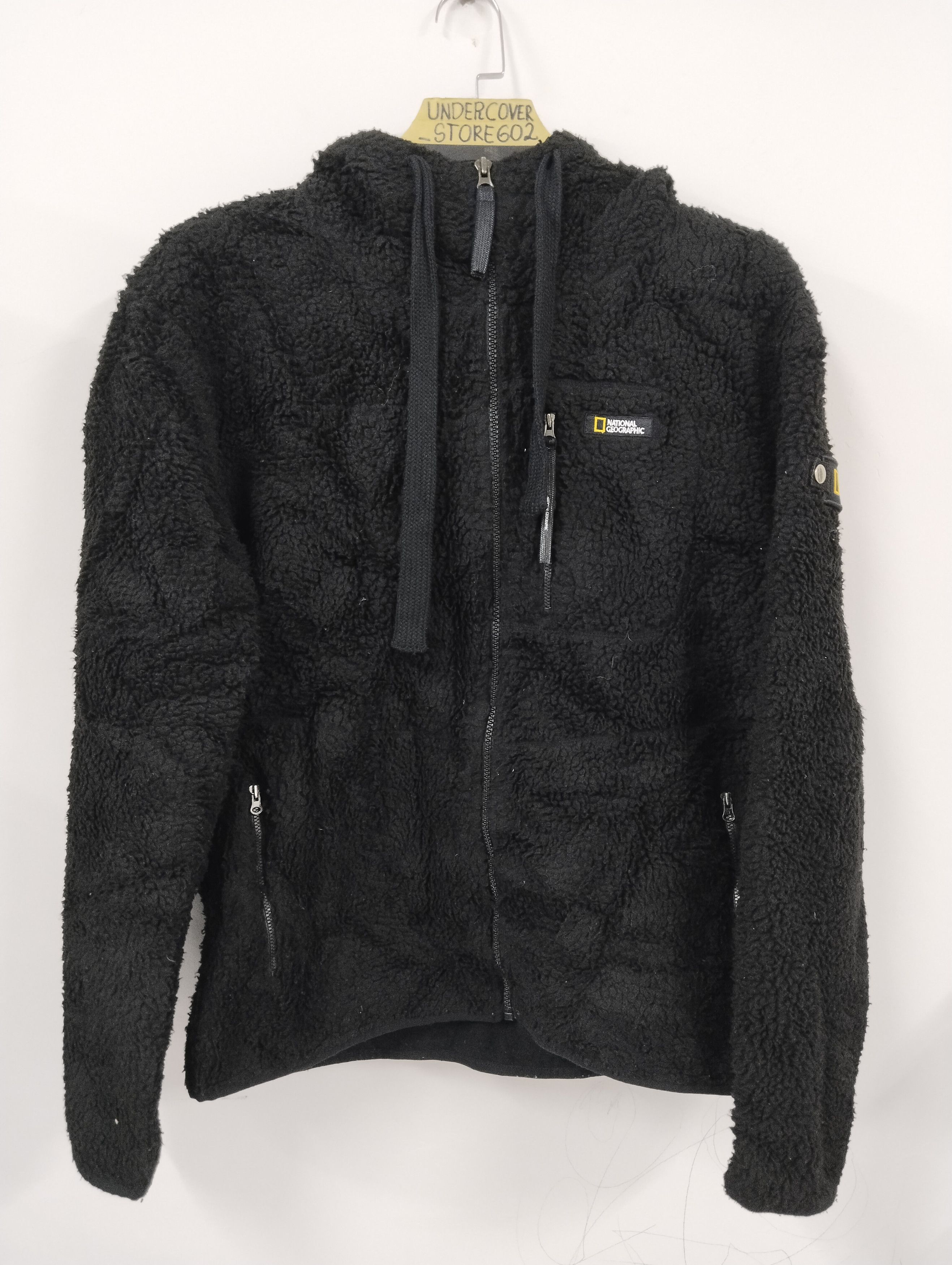 Vintage Best Offer🔥VINTAGE NATIONAL GEOGRAPHIC SHERPA HOODIE JACKET Size US L / EU 52-54 / 3 - 1 Thumbnail