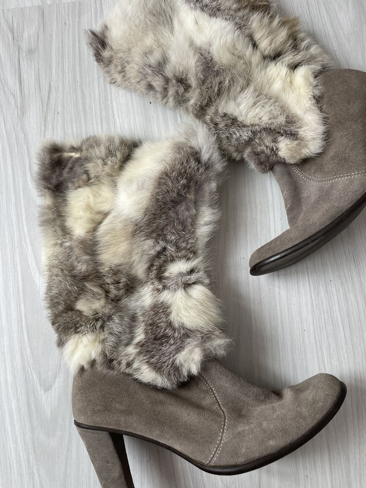 Vintage Vintage fur boots Size US 7.5 / IT 37.5 - 11 Thumbnail