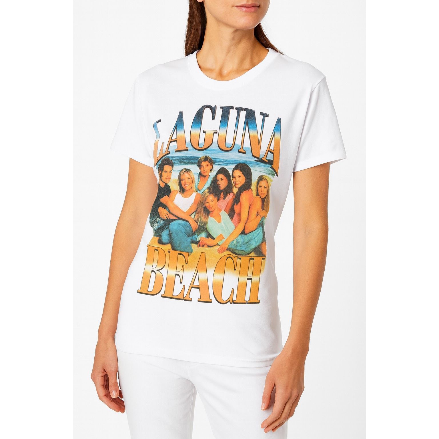 Mtv Laguna Beach MTV Retro Graphic Tee Shirt White Unisex Size M Size M / US 6-8 / IT 42-44 - 2 Thumbnail