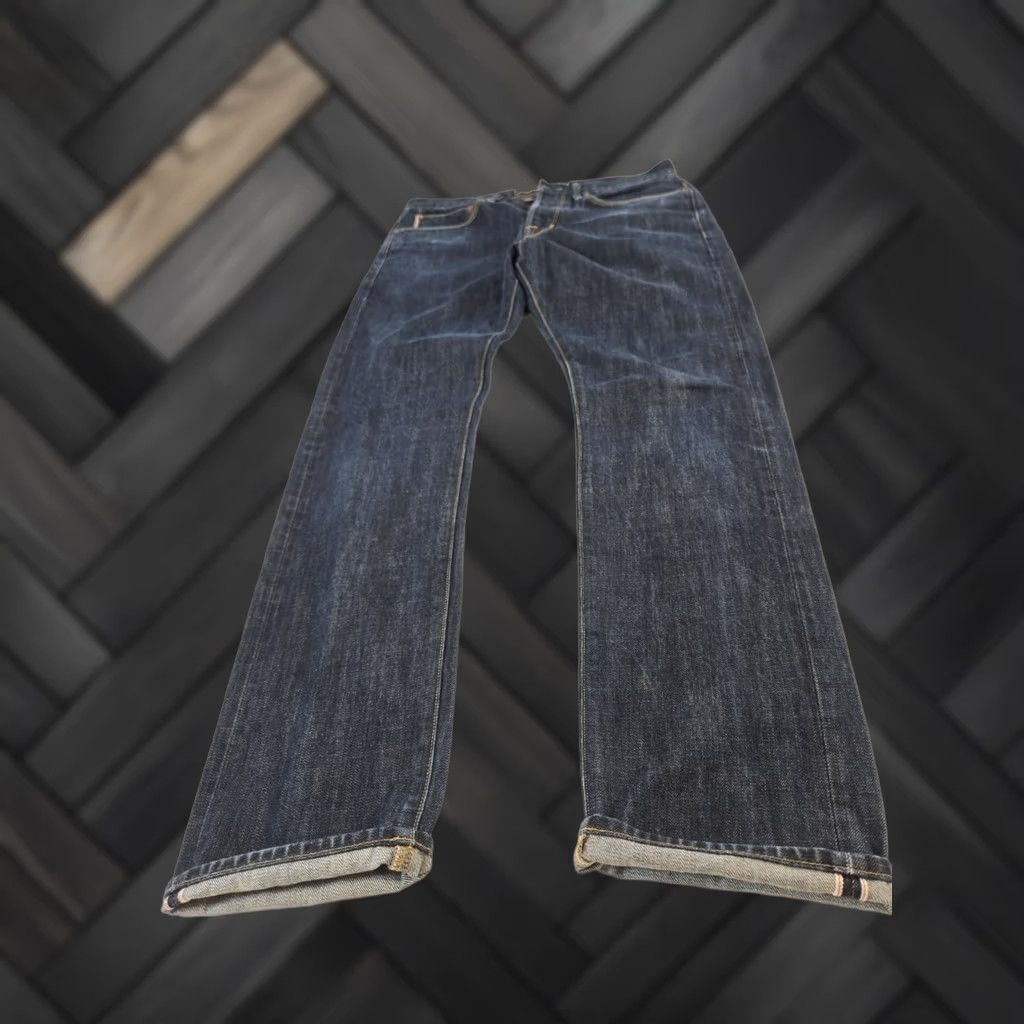 Lucky Brand Lucky Brand Jeans Mens 31x32 121 Heritage Slim Denim Blue USA Straight Pocket Comfort Cowboy 2000s Size US 32 / EU 48 - 1 Thumbnail