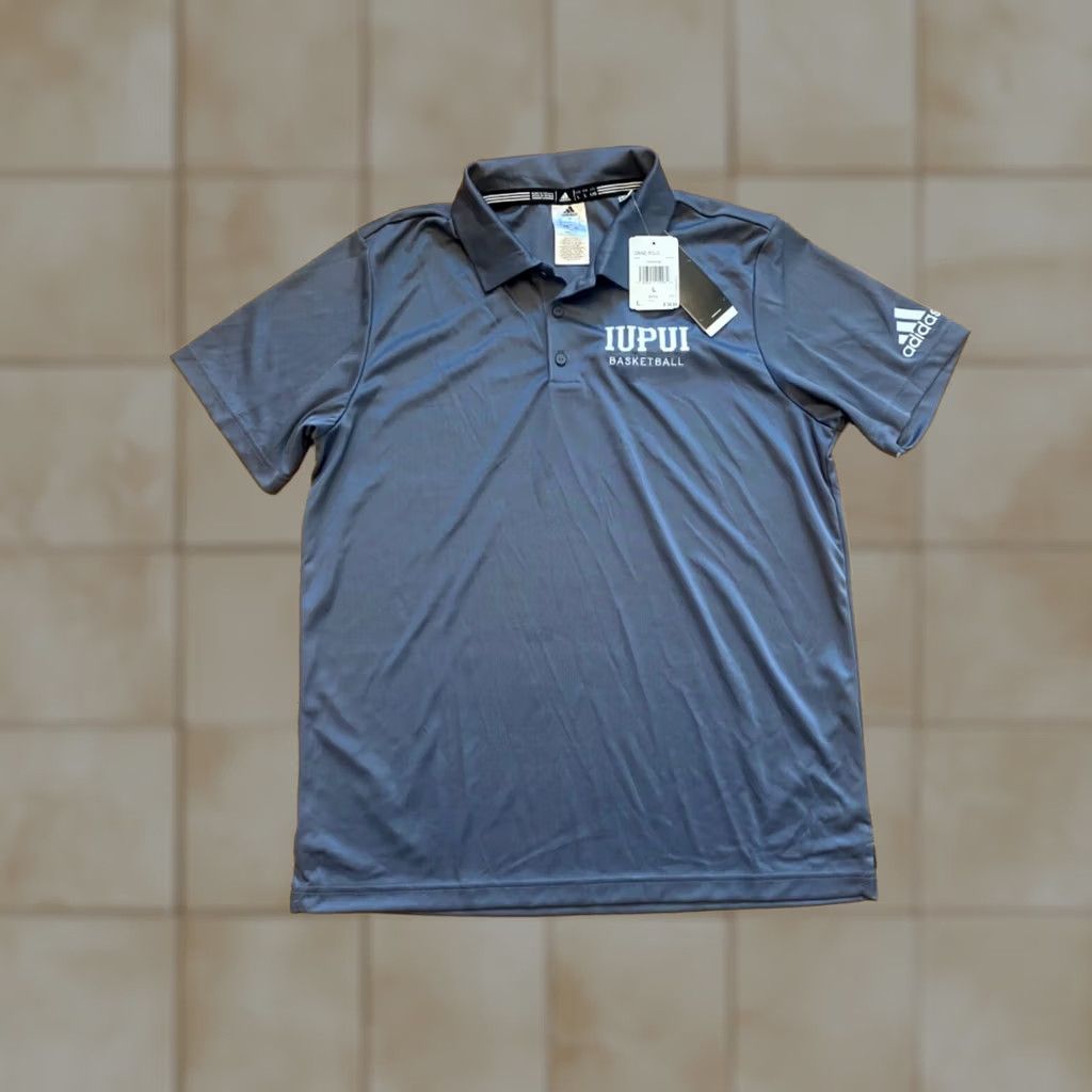 Adidas VINTAGE Adidas Golf Polo Shirt Mens L Dark Grey Size US L / EU 52-54 / 3 - 1 Thumbnail