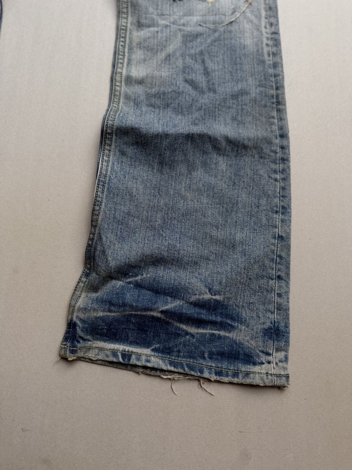 Japanese Brand eggo tripping flare jeans Size US 31 - 4 Thumbnail