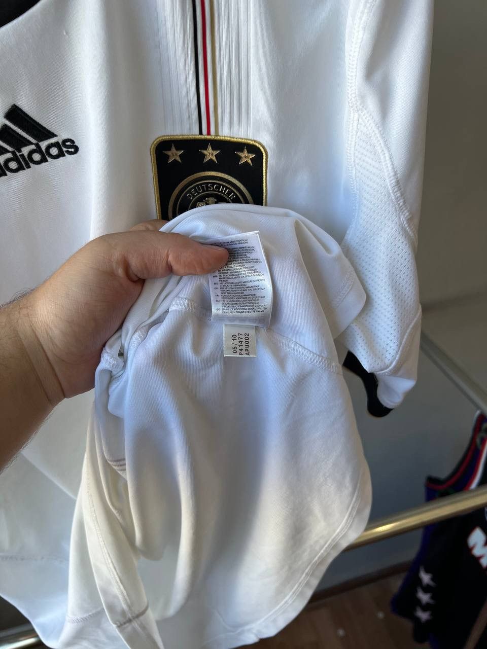 Adidas 2009/10 GERMANY ADIDAS HOME SOCCER JERSEY FOOTBALL SHIRT XXL Size US XL / EU 56 / 4 - 15 Thumbnail