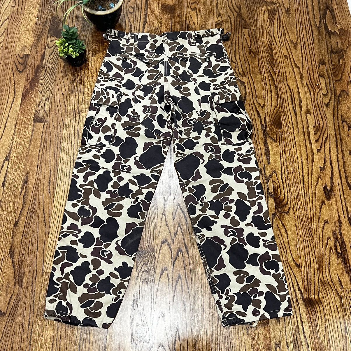 Vintage × Winchester VTG WINCHESTER BAGGY CAMO PANTS Size US 36 / EU 52 - 4 Thumbnail