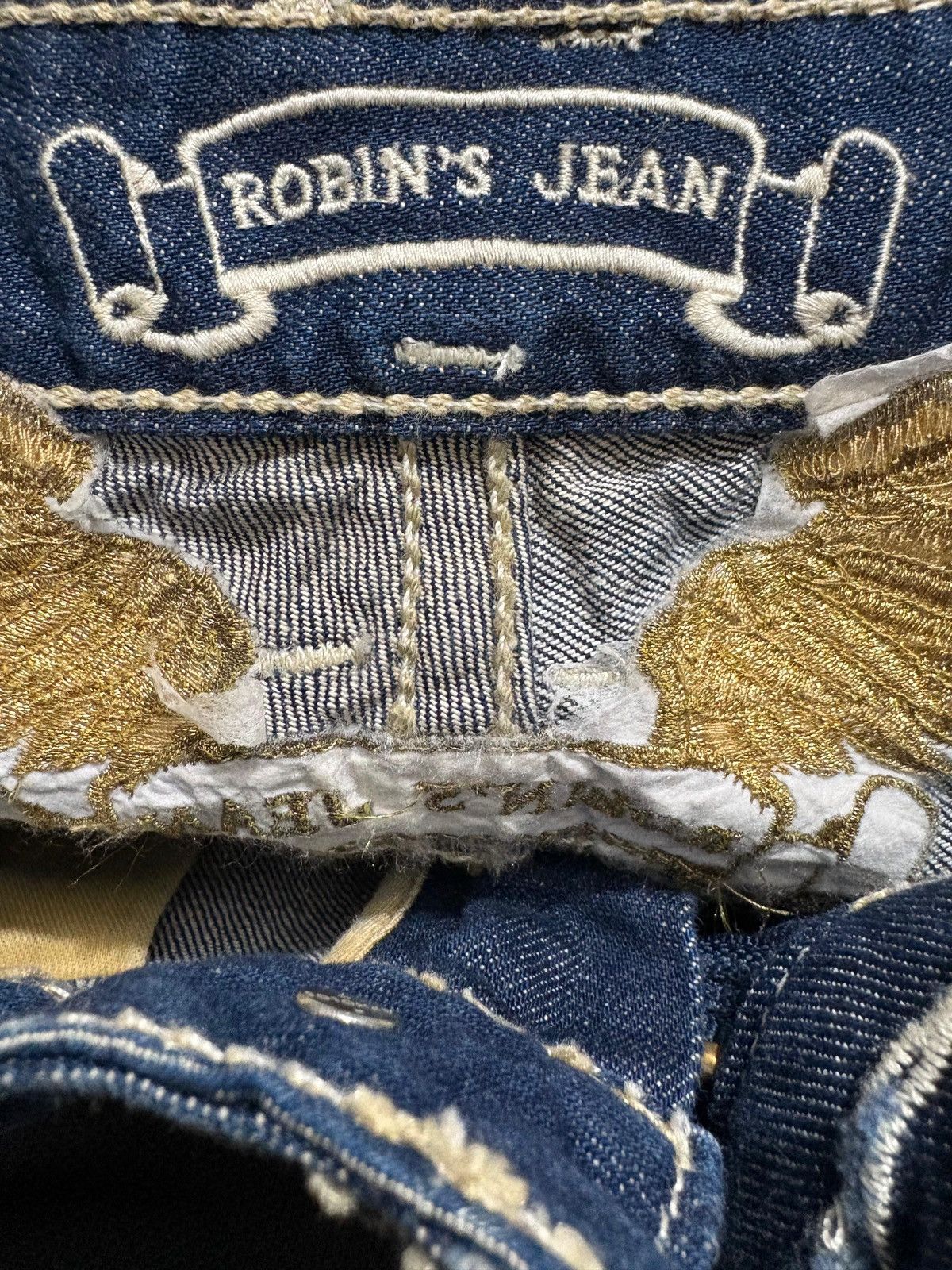 Robins Jeans Robin’s Jean x Golden Wings x Vintage Denim Size US 29 - 5 Thumbnail