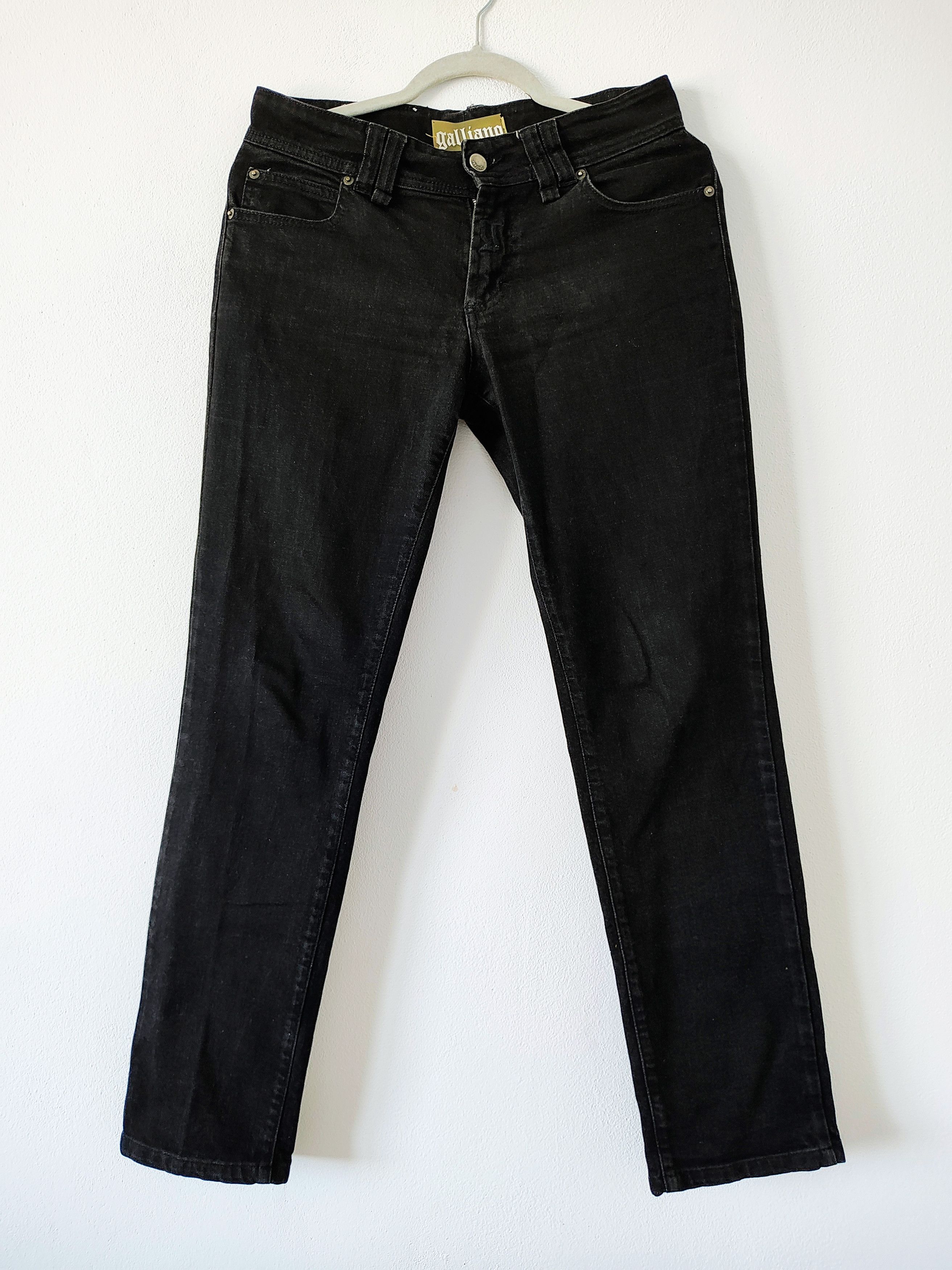 John Galliano G LOGO JEANS Size US 31 - 1 Thumbnail