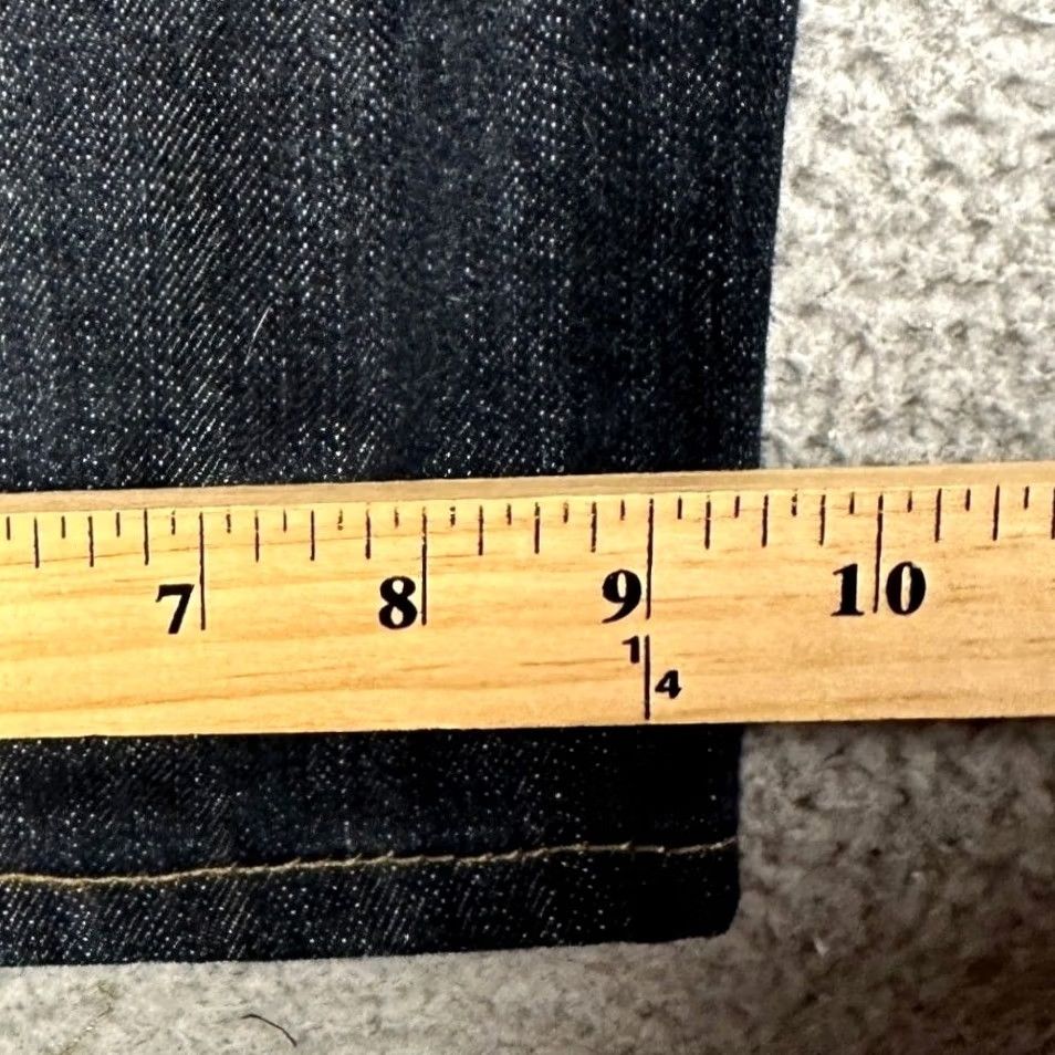 Levi's VINTAGE? No. Levis 514 Jeans Mens 38X30 Blue Straight Fit Distressed Dark Wash Red Tab Denim Size US 38 / EU 54 - 7 Thumbnail