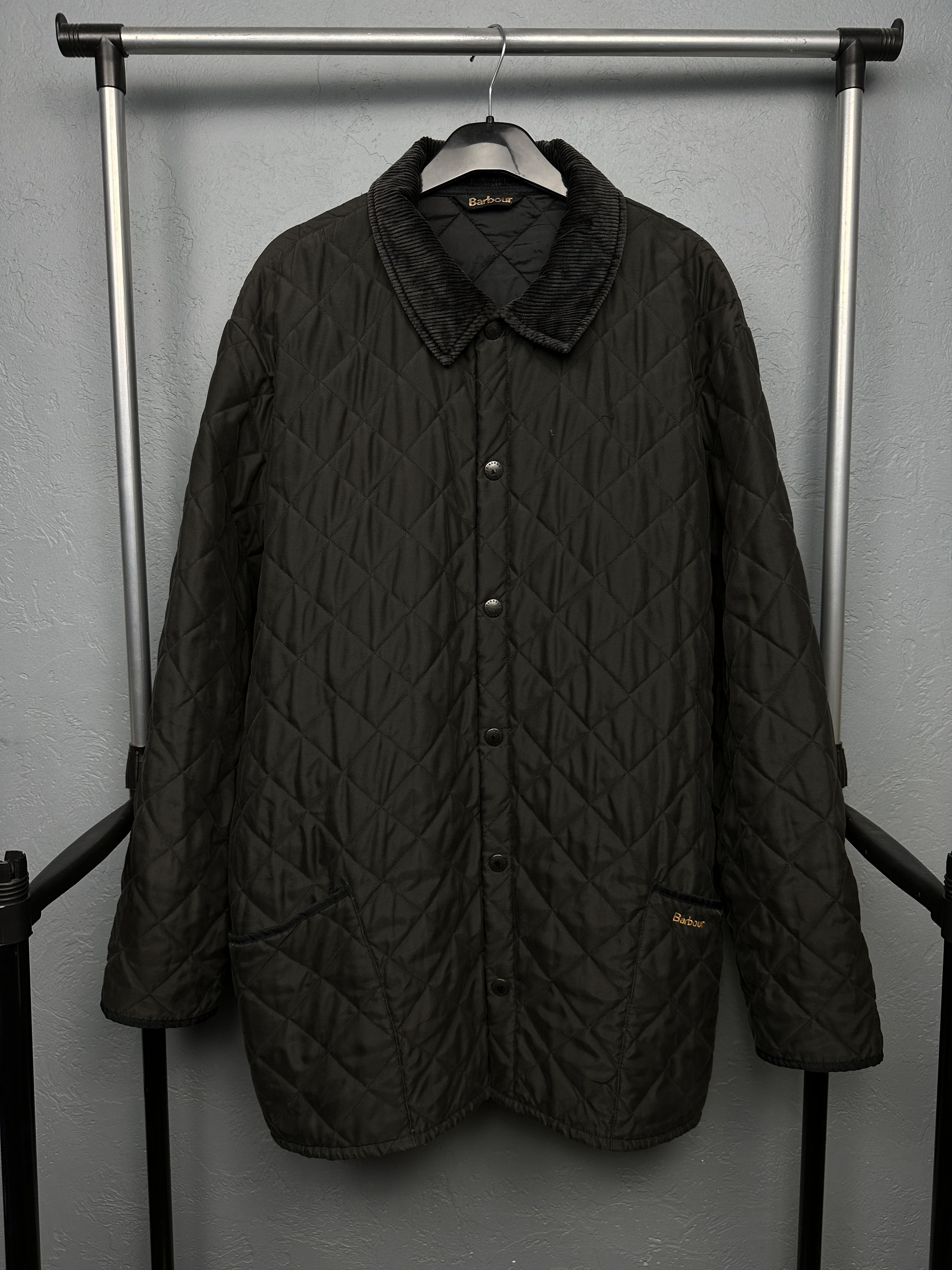 Barbour × Vintage Barbour Vintage Mens New Eskdale Quilted Jacket Size US XL / EU 56 / 4 - 1 Thumbnail