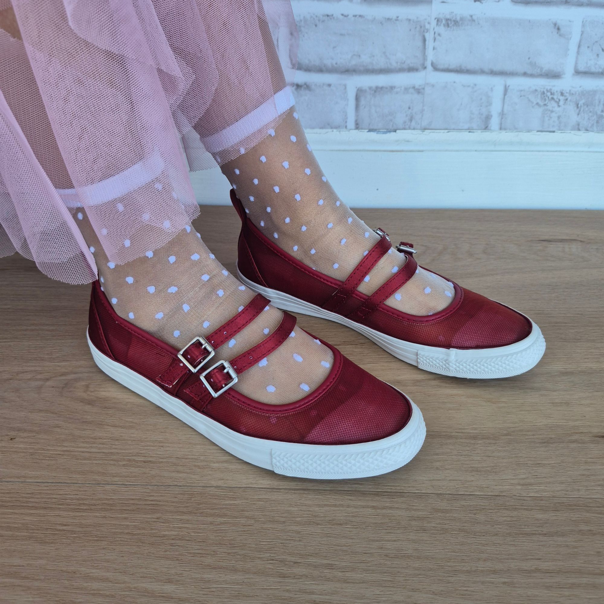 Converse ⭐Converse Chuck Taylor All Star Dainty Mary Jane 7 Womens Me Size US 7 / IT 37 - 2 Thumbnail