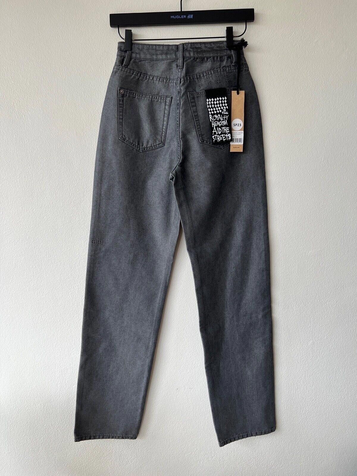 Ksubi new Ksubi womens jean playback shimmer grey metallic 8 26 Size 26" / US 2 / IT 38 - 5 Thumbnail