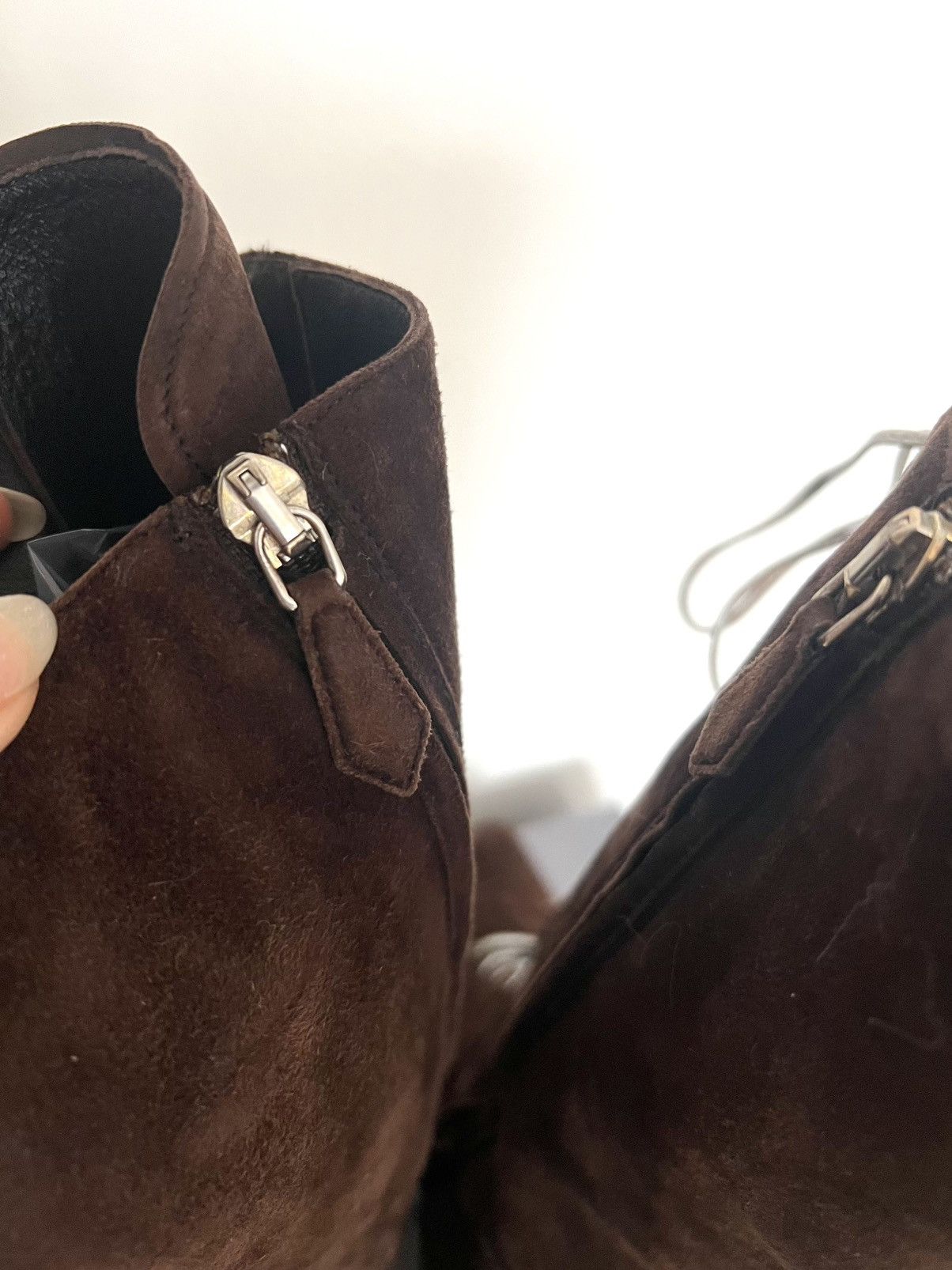 Miu Miu Brown Suede Miu Miu Boots – Size 39 – Good Condition Size US 8 / IT 38 - 7 Thumbnail
