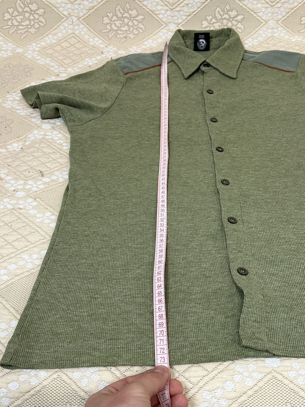 Diesel 🔥 Diesel Vintage Polo T Shirt Button Up Solid Rare Size US L / EU 52-54 / 3 - 9 Thumbnail