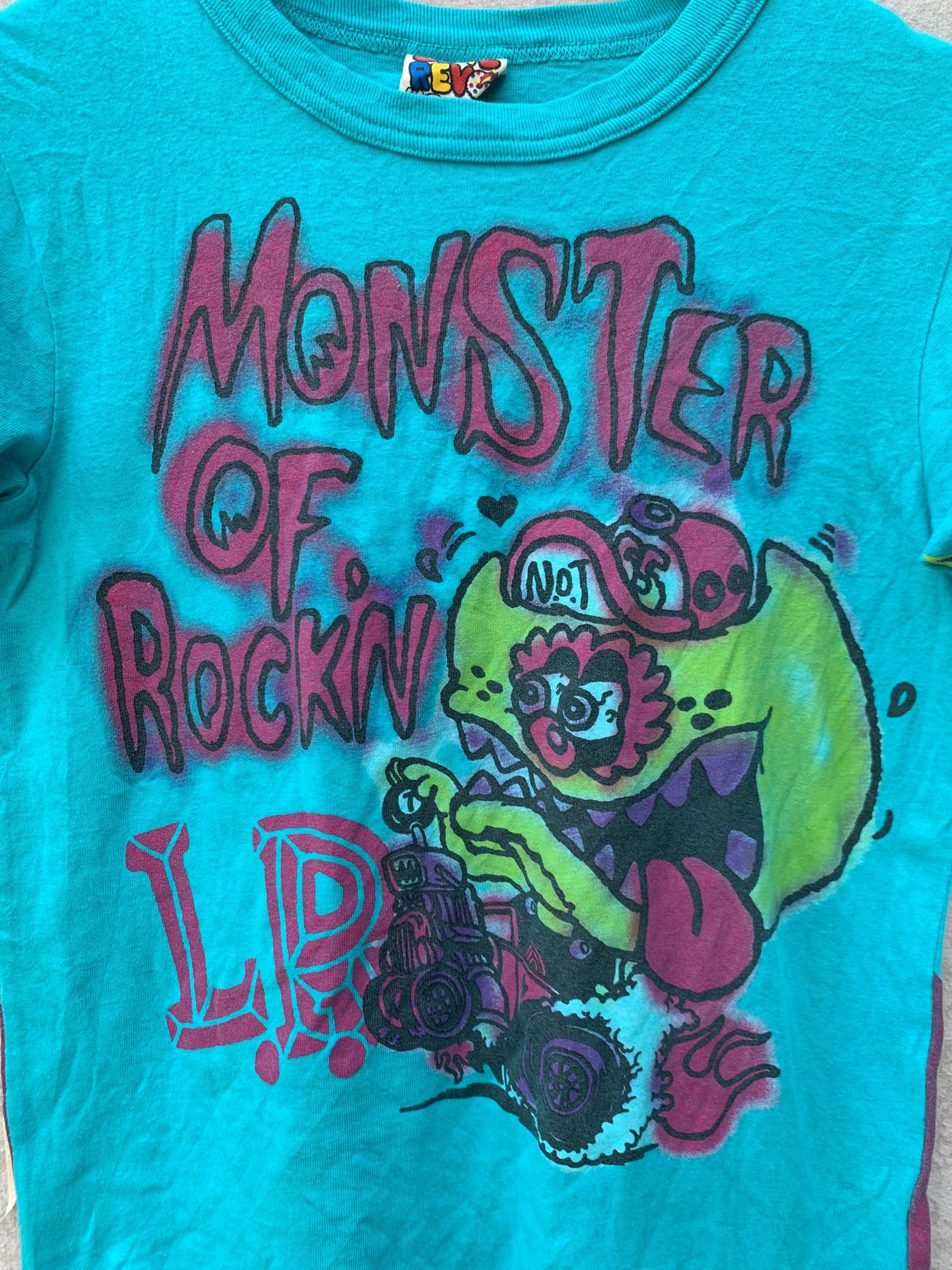 Angel Blue Love Revolution Monster Of Rockin Shirt Size US S / EU 44-46 / 1 - 4 Thumbnail