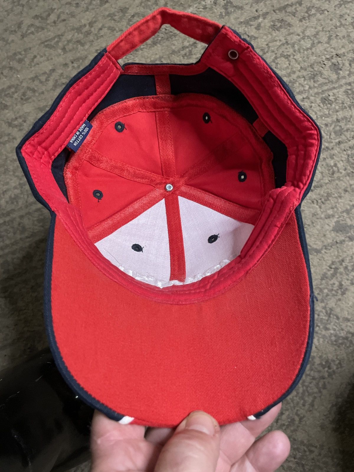 Other Komatsu Strapback Hat Cap Advertising Manufacturing USA flag Size ONE SIZE - 12 Thumbnail