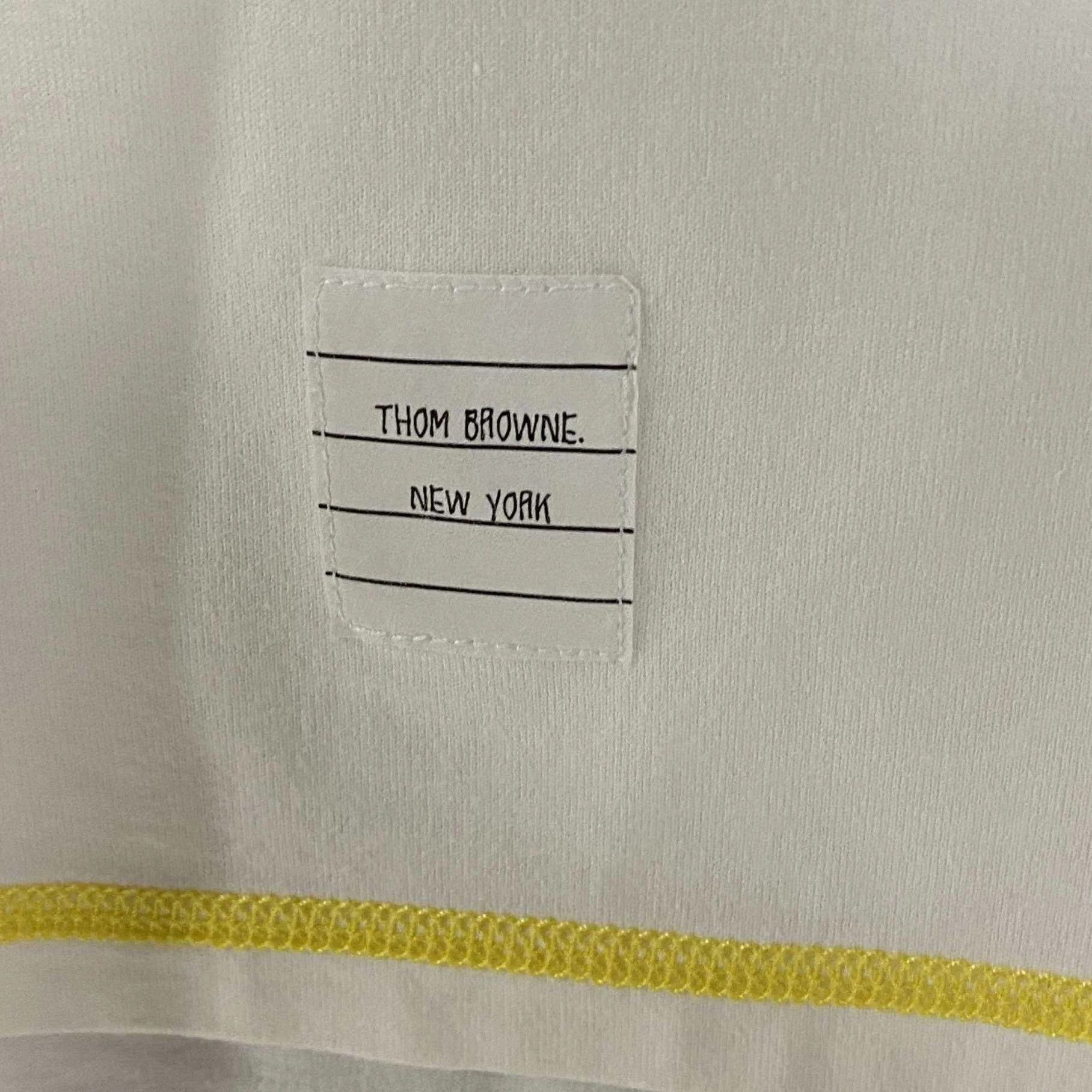Thom Browne Thom Browne short-sleeve polo shirt 98 New 36 Size XS / US 0-2 / IT 36-38 - 6 Thumbnail