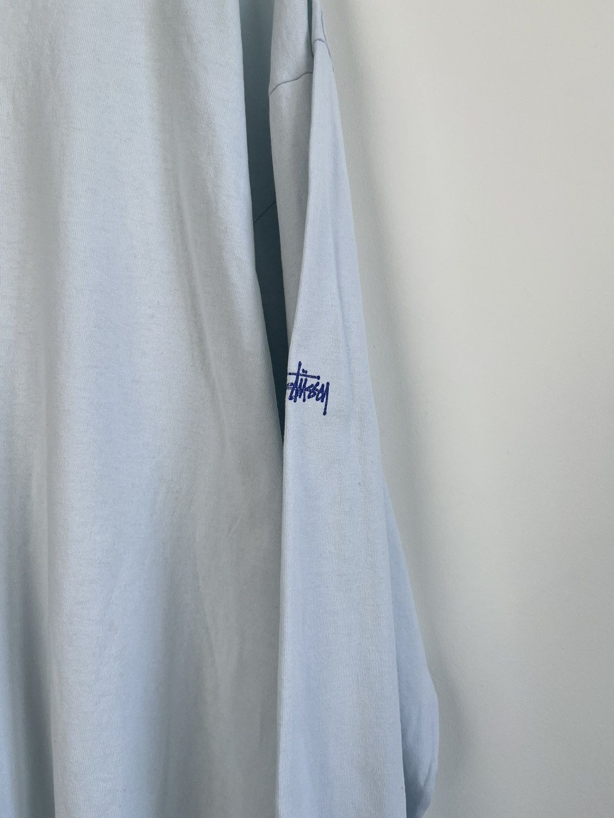 Stussy Vintage Stussy International Babyblue Long Sleeve Size US M / EU 48-50 / 2 - 3 Thumbnail