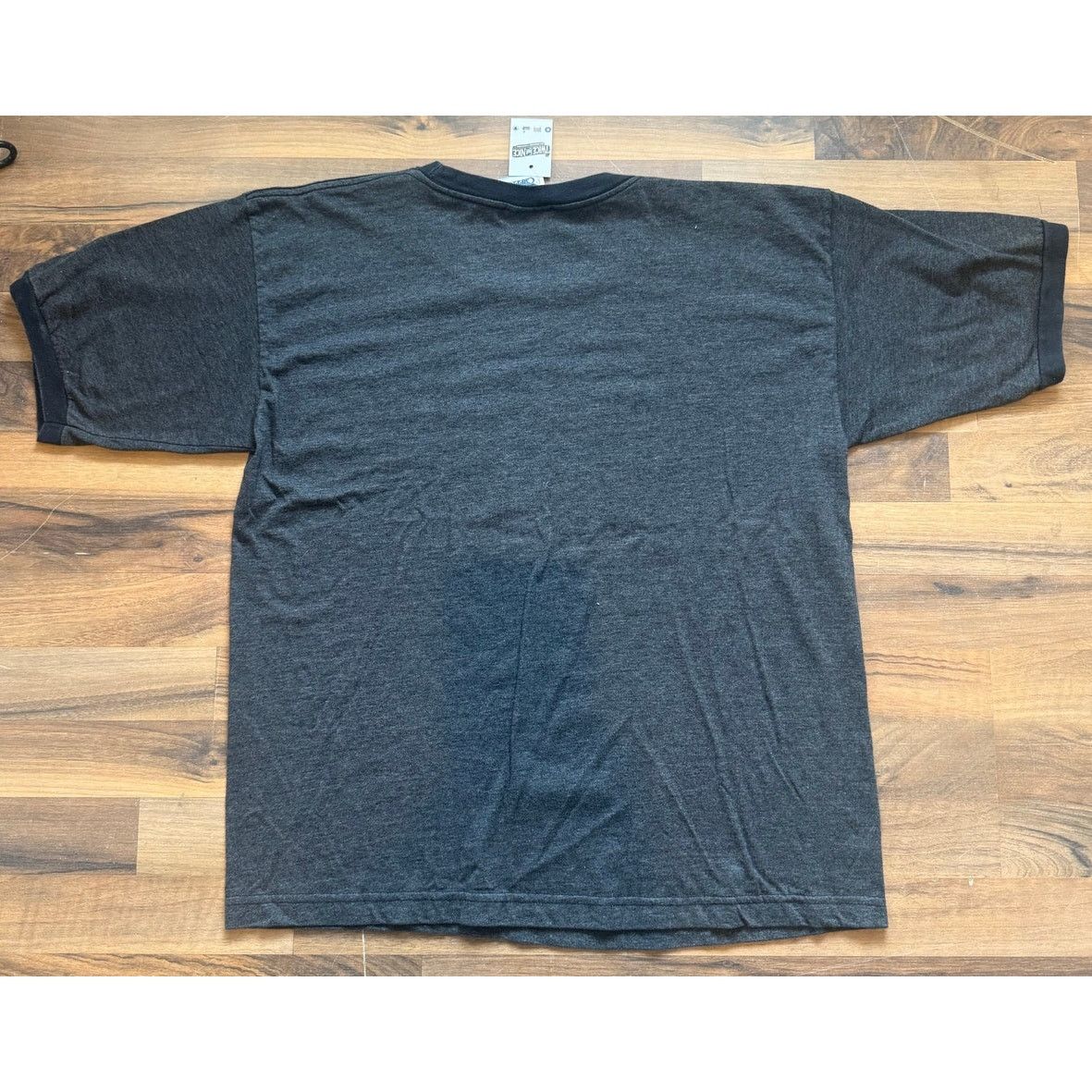 Other 2003 Hong King Phooey gray black ringer Size Large Size US L / EU 52-54 / 3 - 4 Thumbnail