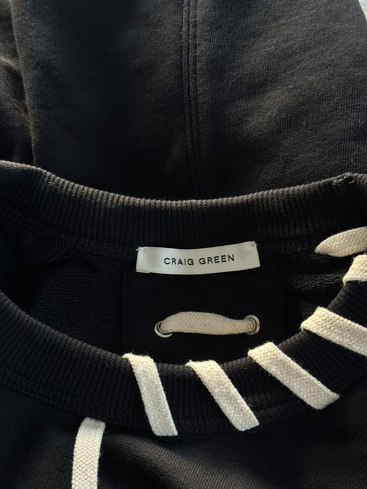 Craig Green Black Laced Sweatshirt FW21 XL Size US XL / EU 56 / 4 - 6 Thumbnail