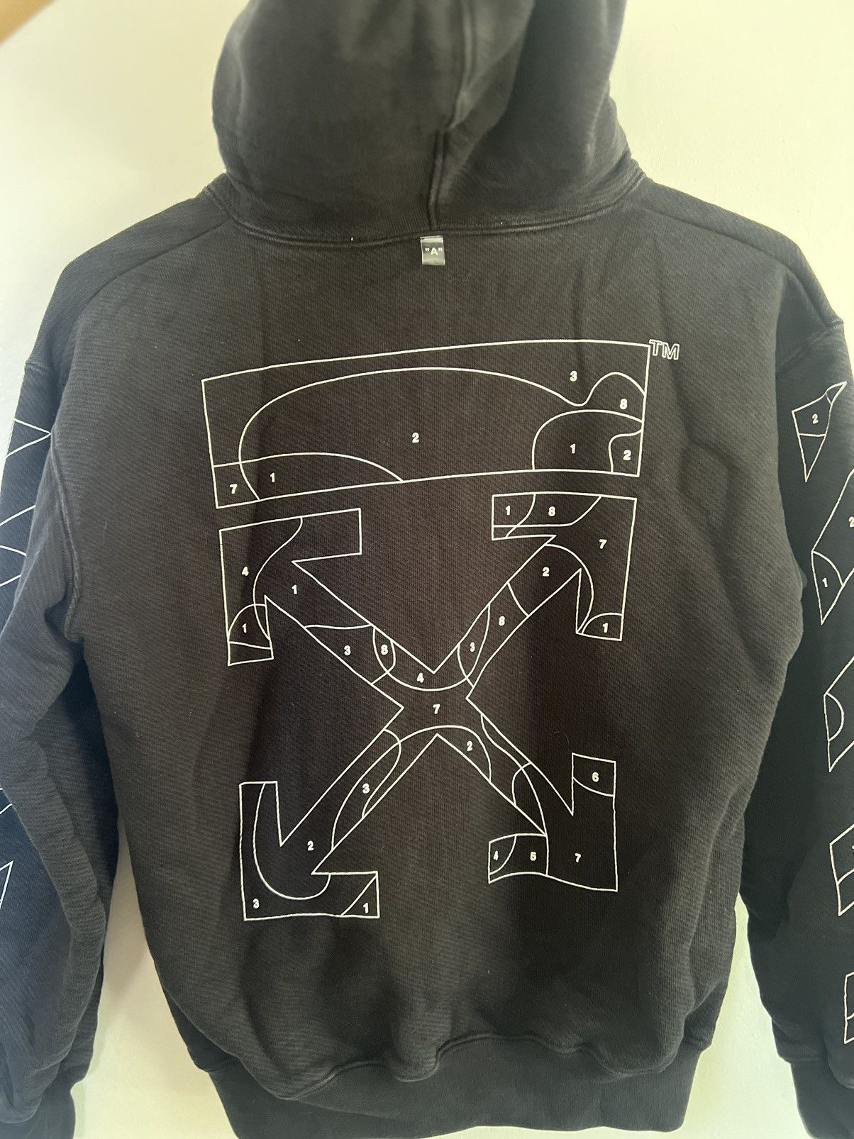 Off-White Off white Puzzle Arrow Hoodie Size US XS / EU 42 / 0 - 4 Thumbnail