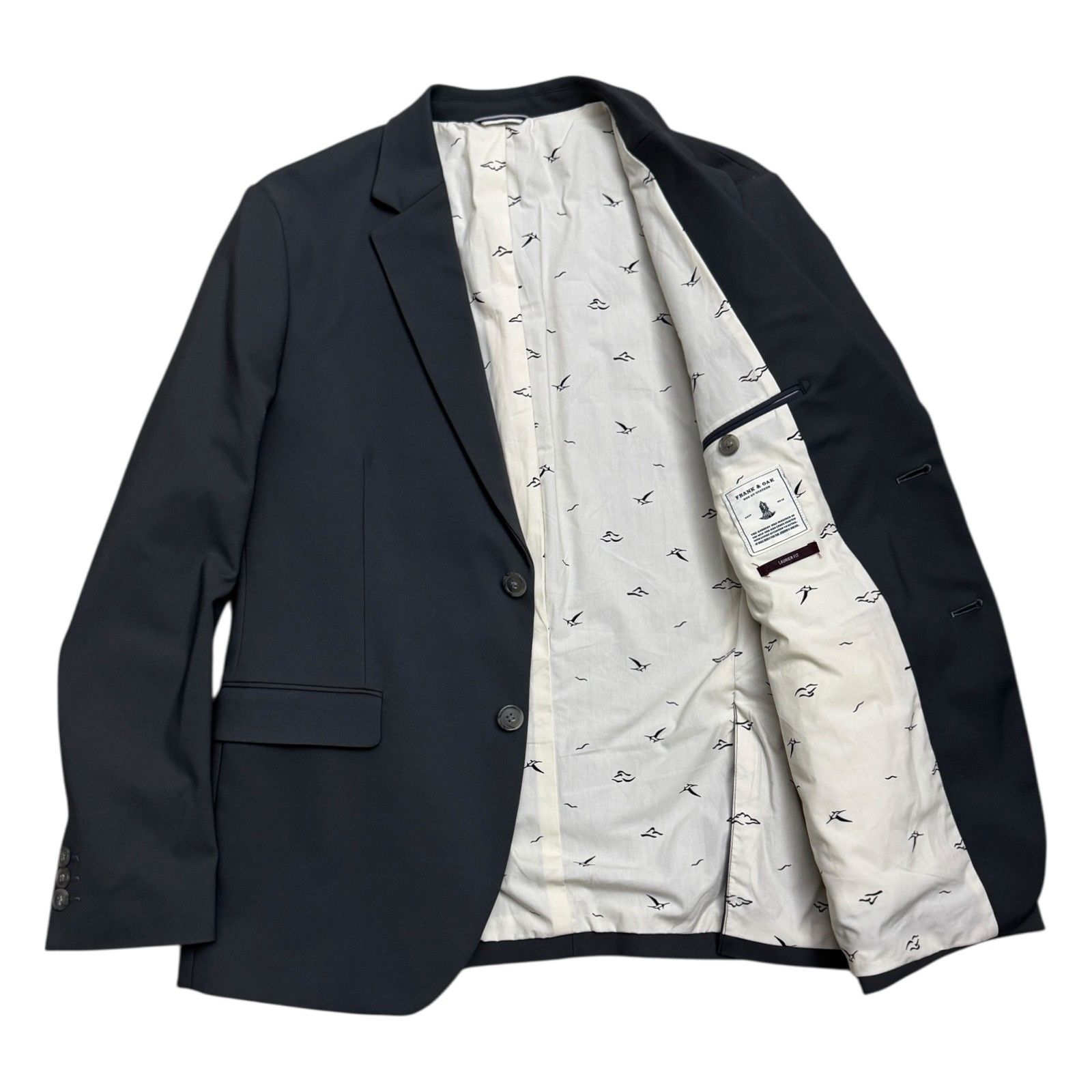 Frank & Oak FRANK & OAK Laurier Fit Business Casual Blazer Jacket 42 Size 42R - 2 Thumbnail
