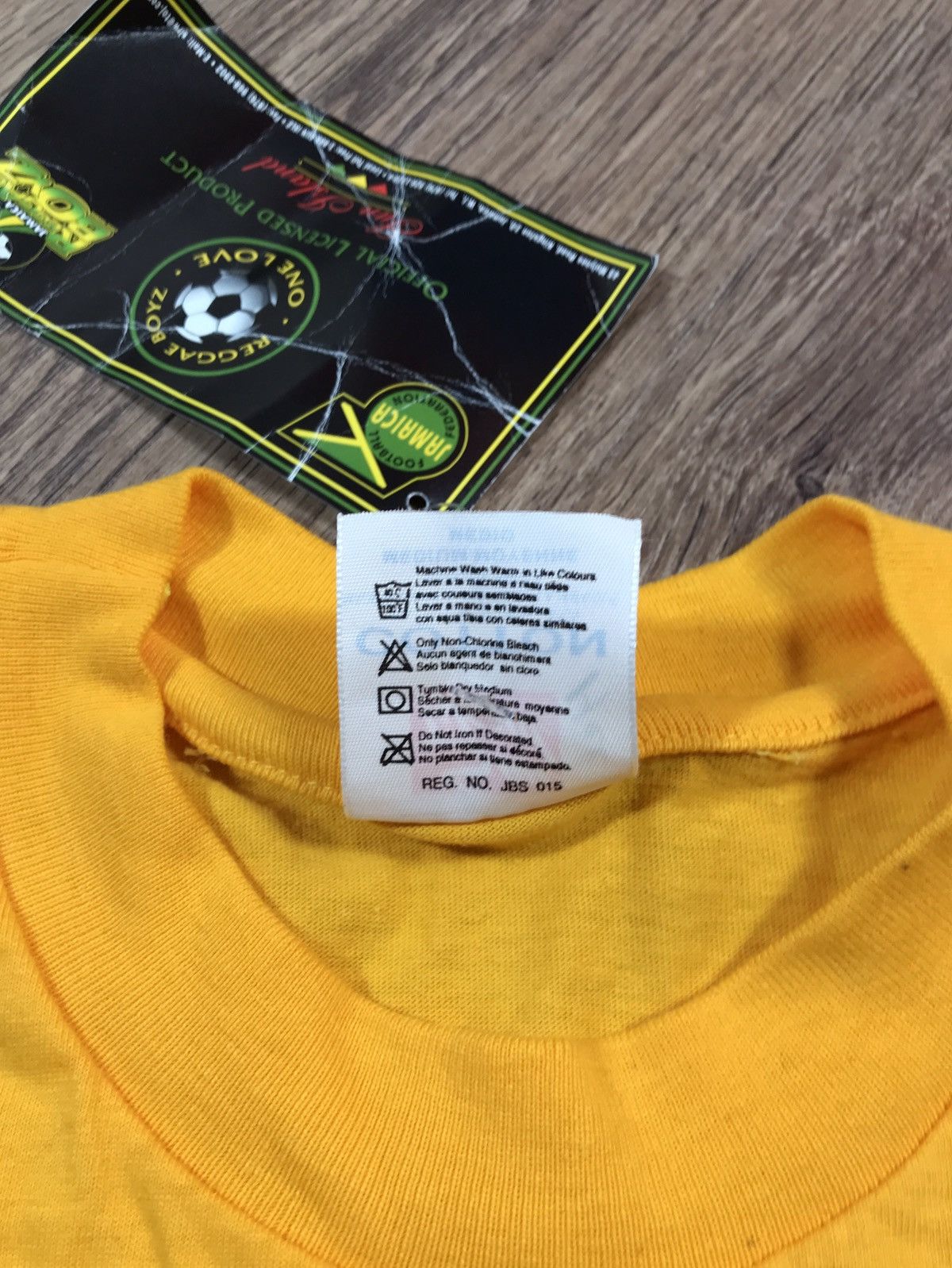 Vintage Vintage 1998 Reggae Boyz Jamaica Football World Cup France Size US M / EU 48-50 / 2 - 9 Thumbnail