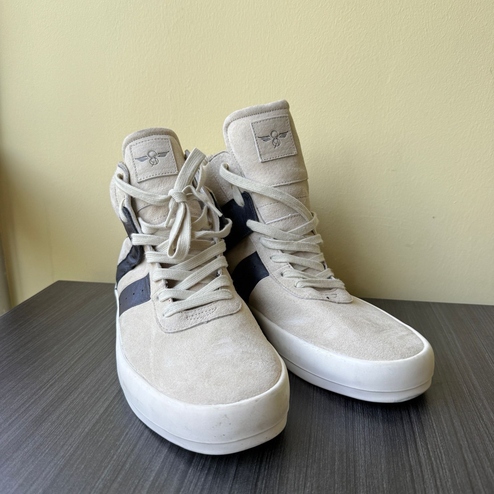Creative Recreation CREATIVE RECREATION MORETTI TAN NAVY SUEDE FAUX LEATHER Size US 12 / EU 45 - 3 Thumbnail