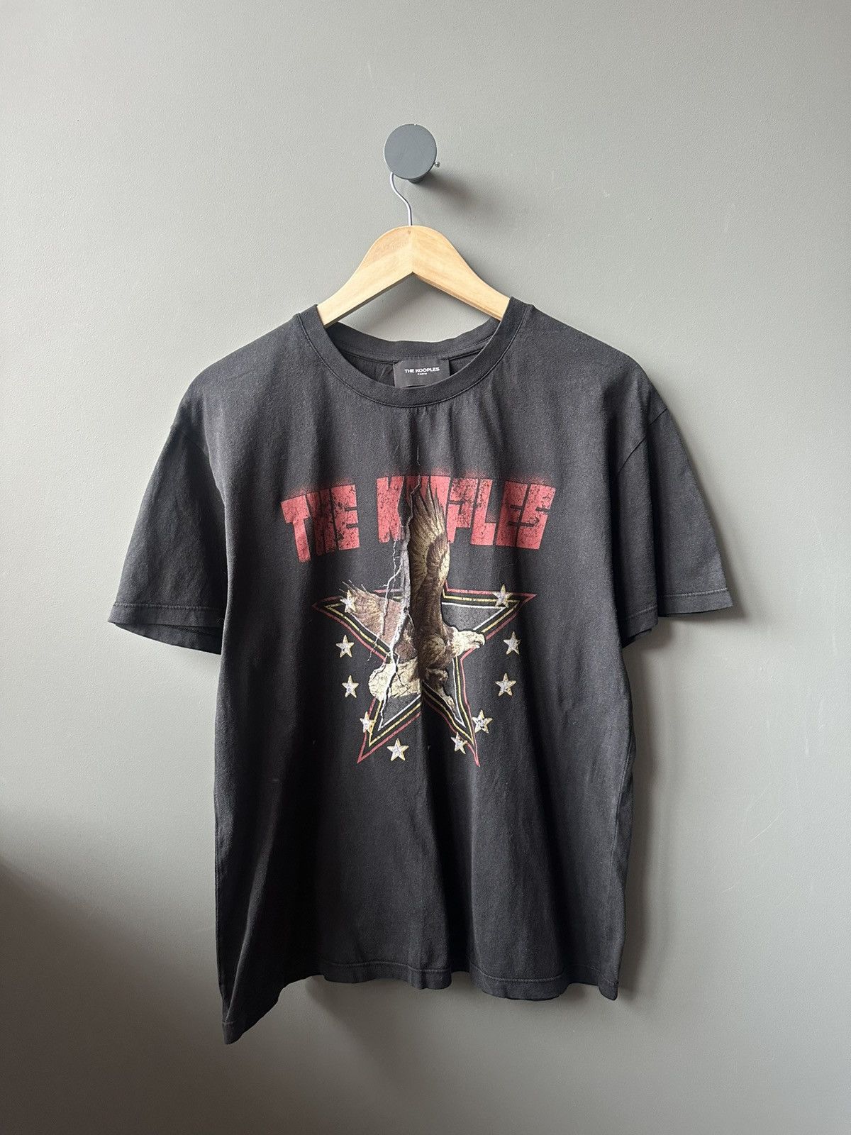 The Kooples The Kooples Eagle Star Logo Graphic Print Tee Size US M / EU 48-50 / 2 - 1 Thumbnail