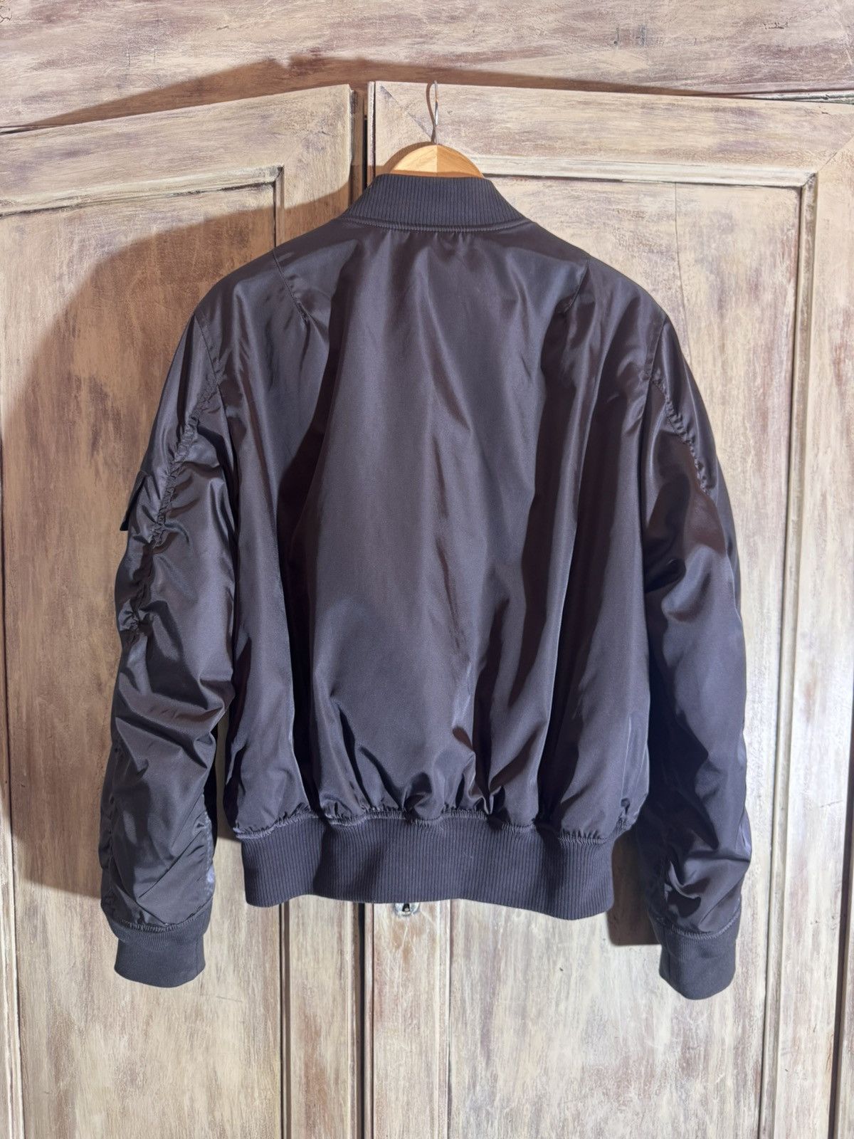 Givenchy Givenchy by MMW fw22 46 men grey stin bomber jacket Size US S / EU 44-46 / 1 - 17 Thumbnail