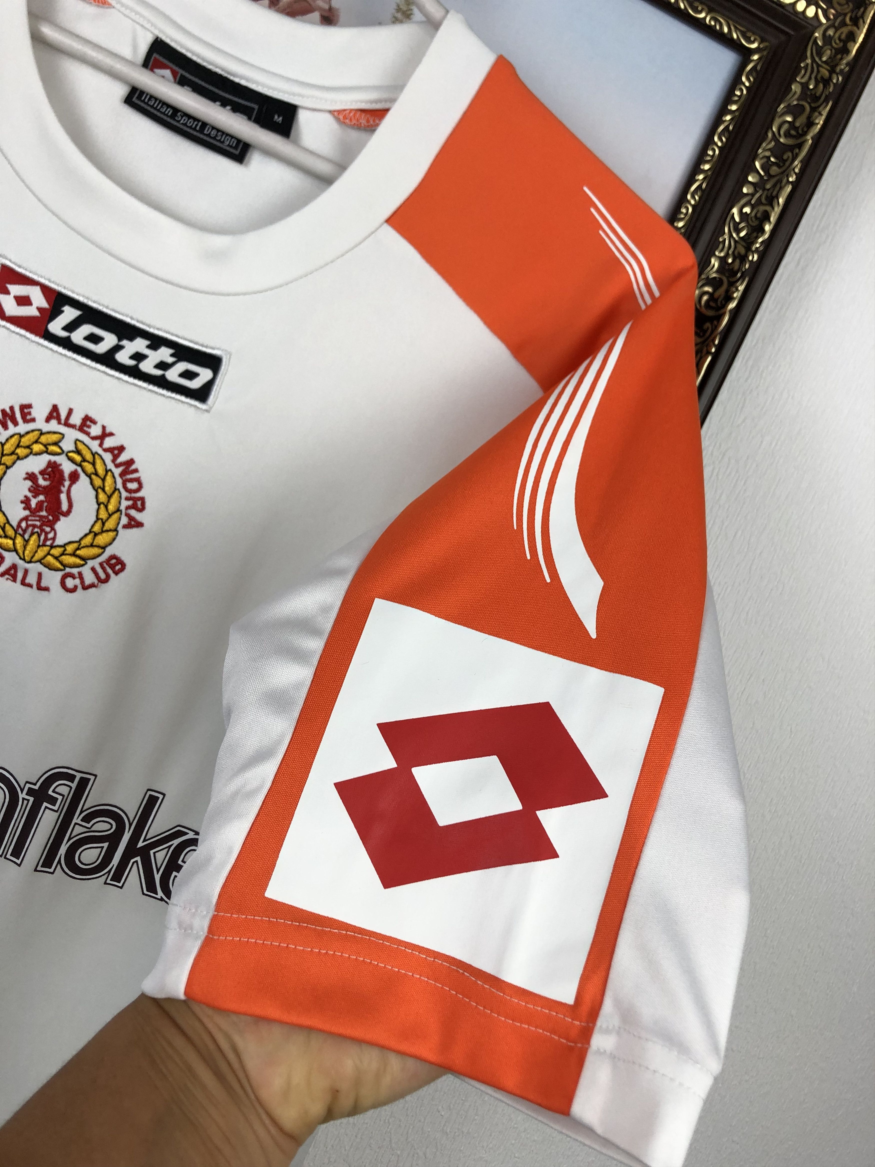 Vintage Crewe Alexandra football shirt Soccer Jersey Trikot Tee Hype Size US M / EU 48-50 / 2 - 6 Thumbnail