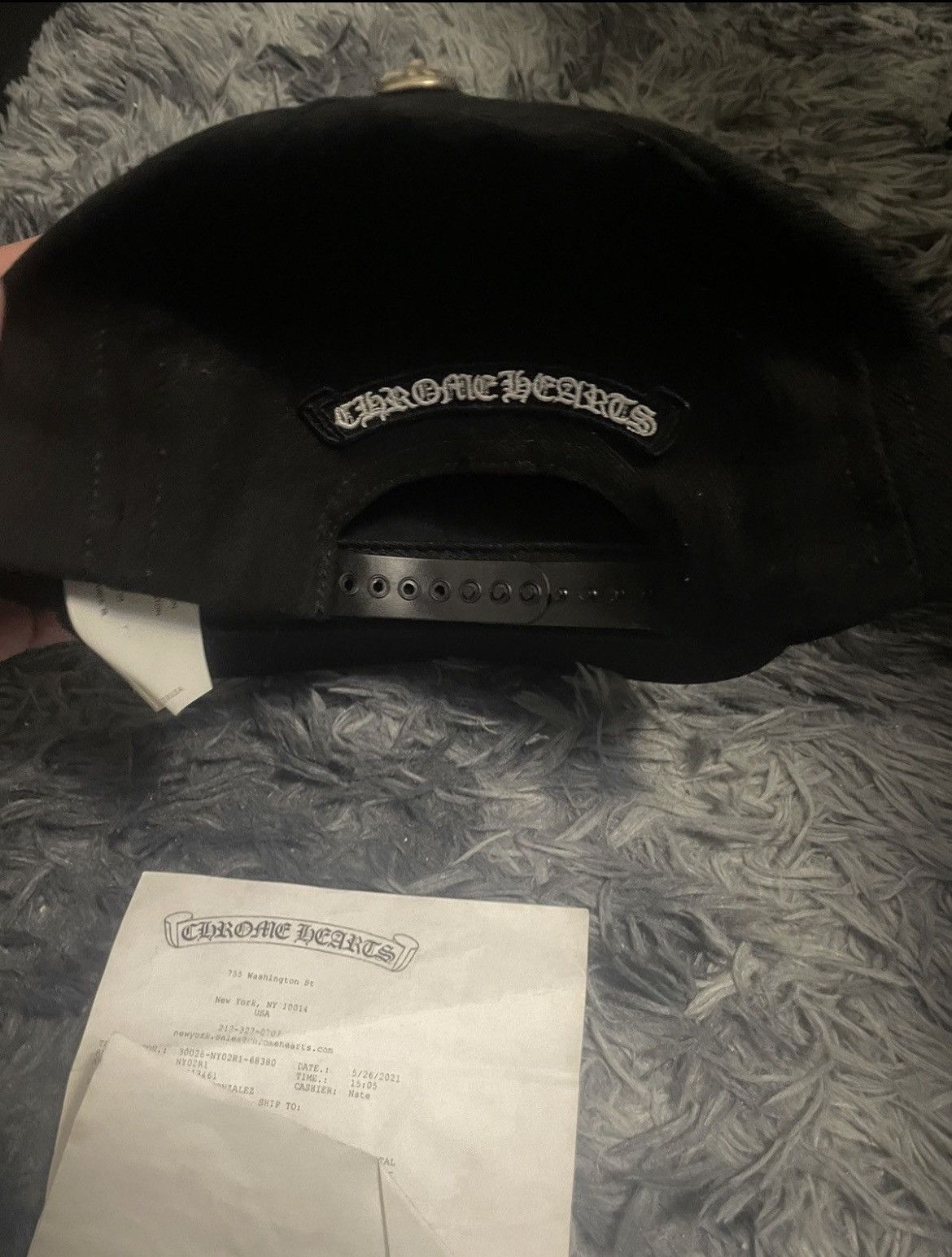 Chrome Hearts Chrome hearts Vertical baseball cap Size ONE SIZE - 2 Thumbnail