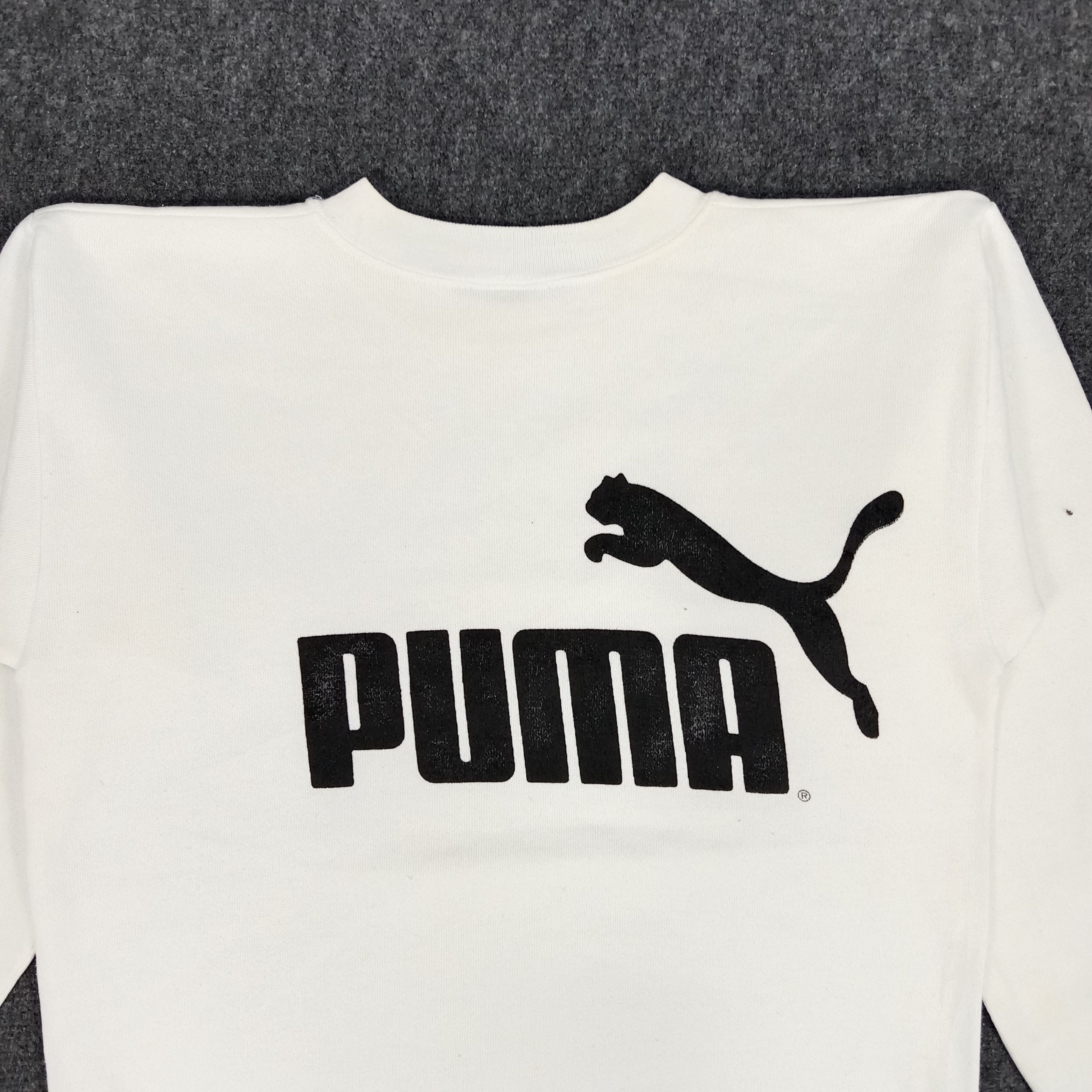 Puma × Vintage Puma Sport Style Big Logo Sweatshirt Size US S / EU 44-46 / 1 - 2 Thumbnail