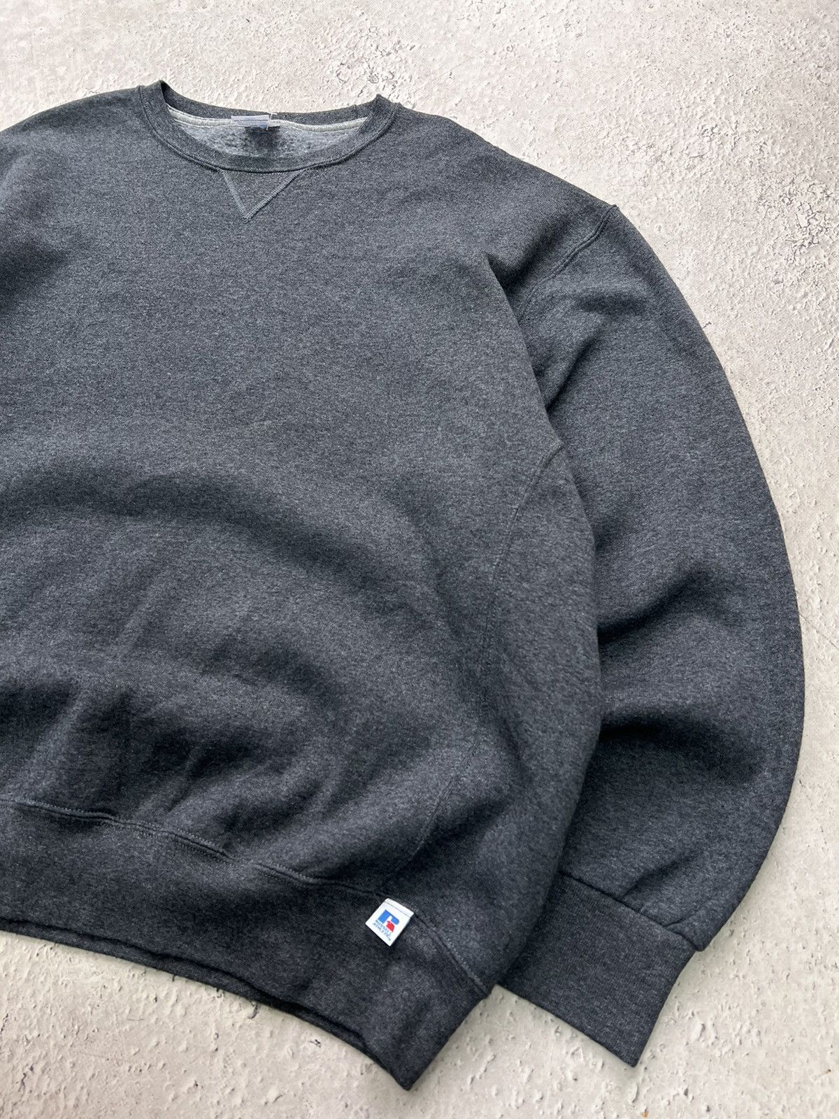 Unsound Rags × Vintage 80's 90's Vintage Russel Sweatshirt hoodie Size US XXL / EU 58 / 5 - 6 Thumbnail