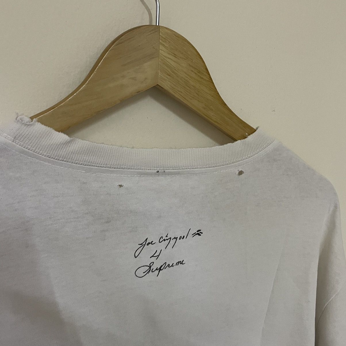 Supreme Disstresed Supreme Joe Cool Photo Tee Size US L / EU 52-54 / 3 - 9 Thumbnail