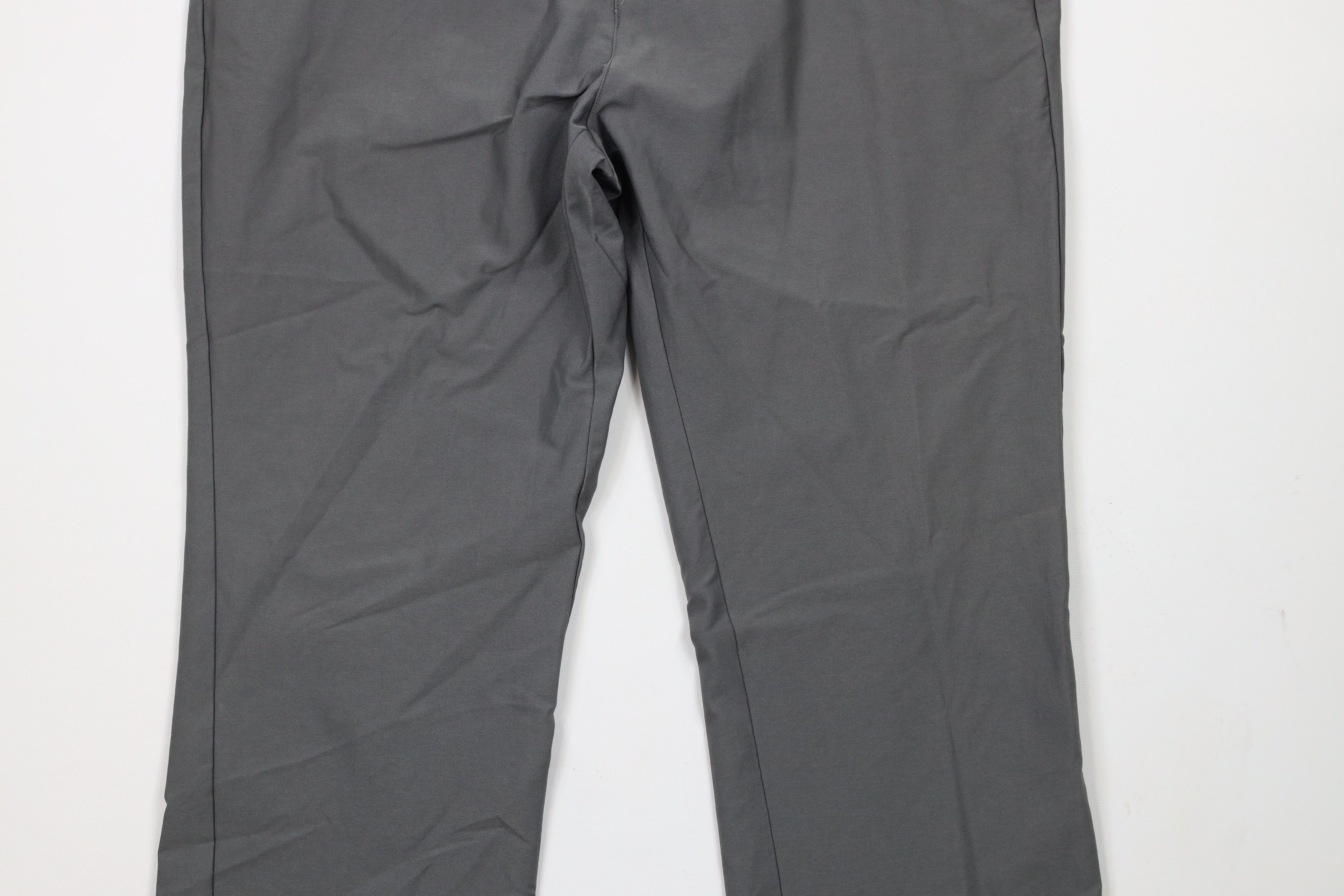 Adidas × Vintage Adidas Golf Out Flat Front Tech Golfing Chino Pants Gray Size US 32 / EU 48 - 3 Thumbnail