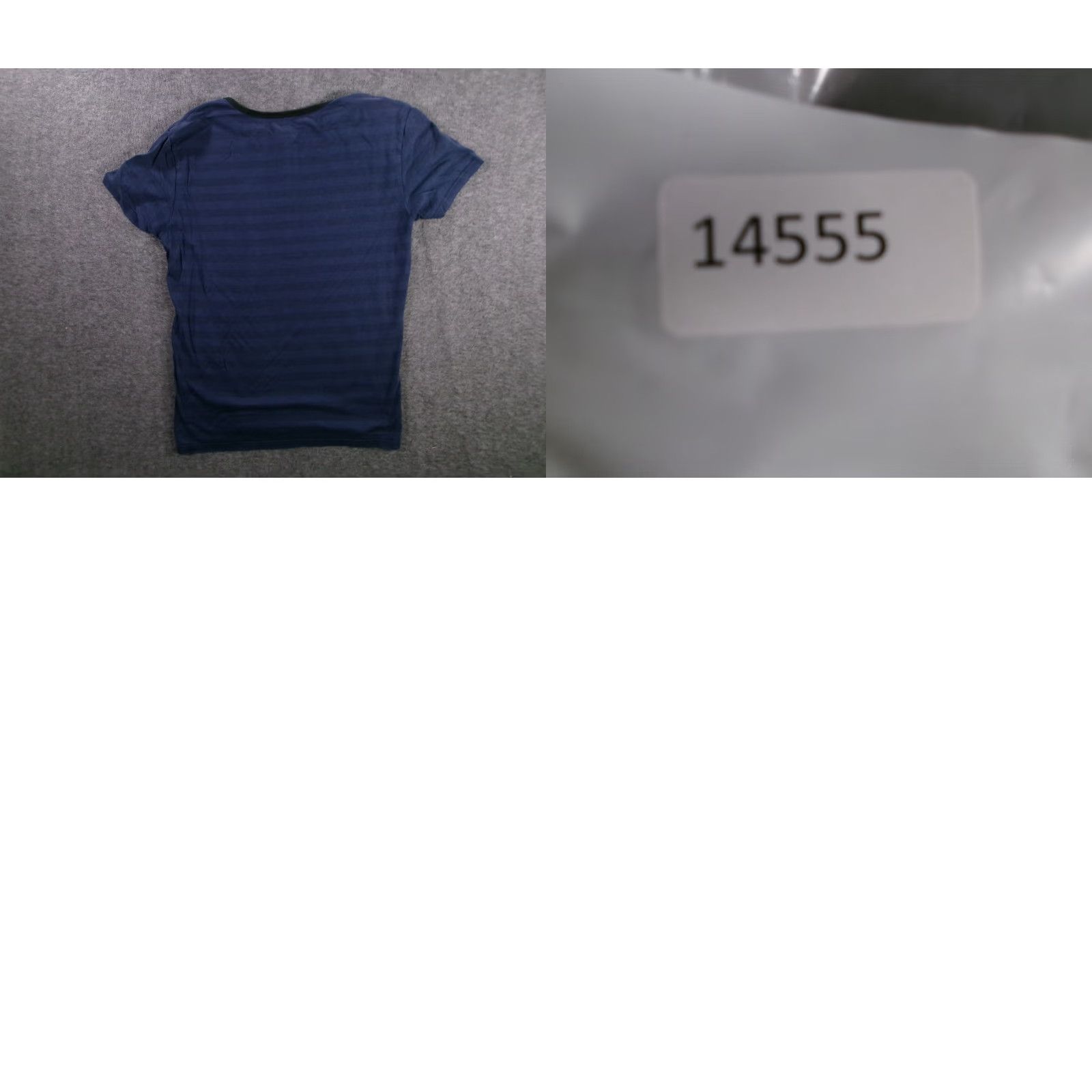 Armani Exchange Armani Exchange Shirt Men Medium Navy Striped Henley Classic Preppy Logo Short Sleeve Cotton Blend Size US M / EU 48-50 / 2 - 8 Thumbnail