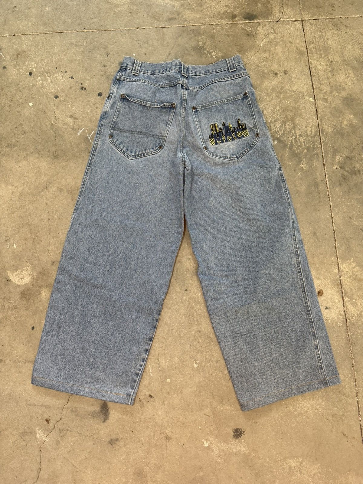 Other Vintage 1980s baggy single stitch jeans Size US 32 / EU 48 - 4 Thumbnail