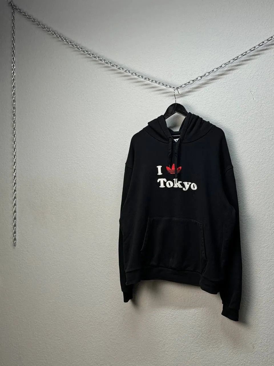 Adidas Black Adidas Tokyo Style Stussy Vetements Hoodie Size US XL / EU 56 / 4 - 1 Thumbnail